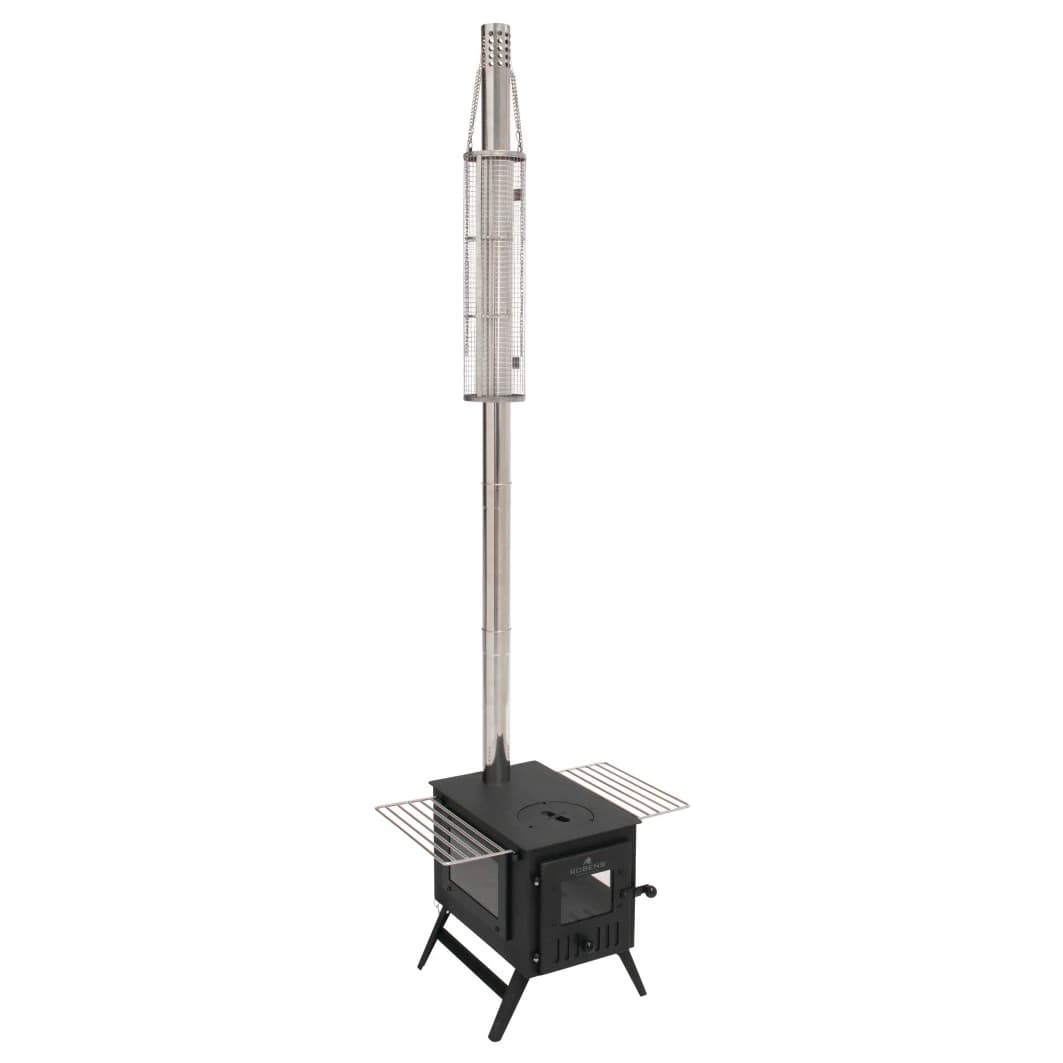 Аксесоар за печка за палатка Robens Hunter Zeltofen Solid fuel stoves - Black