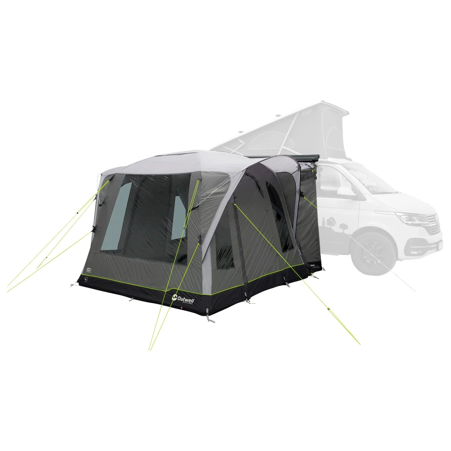 Самостоятелна тента за кемпер Outwell Daytona Air Motorhome awning - Grey