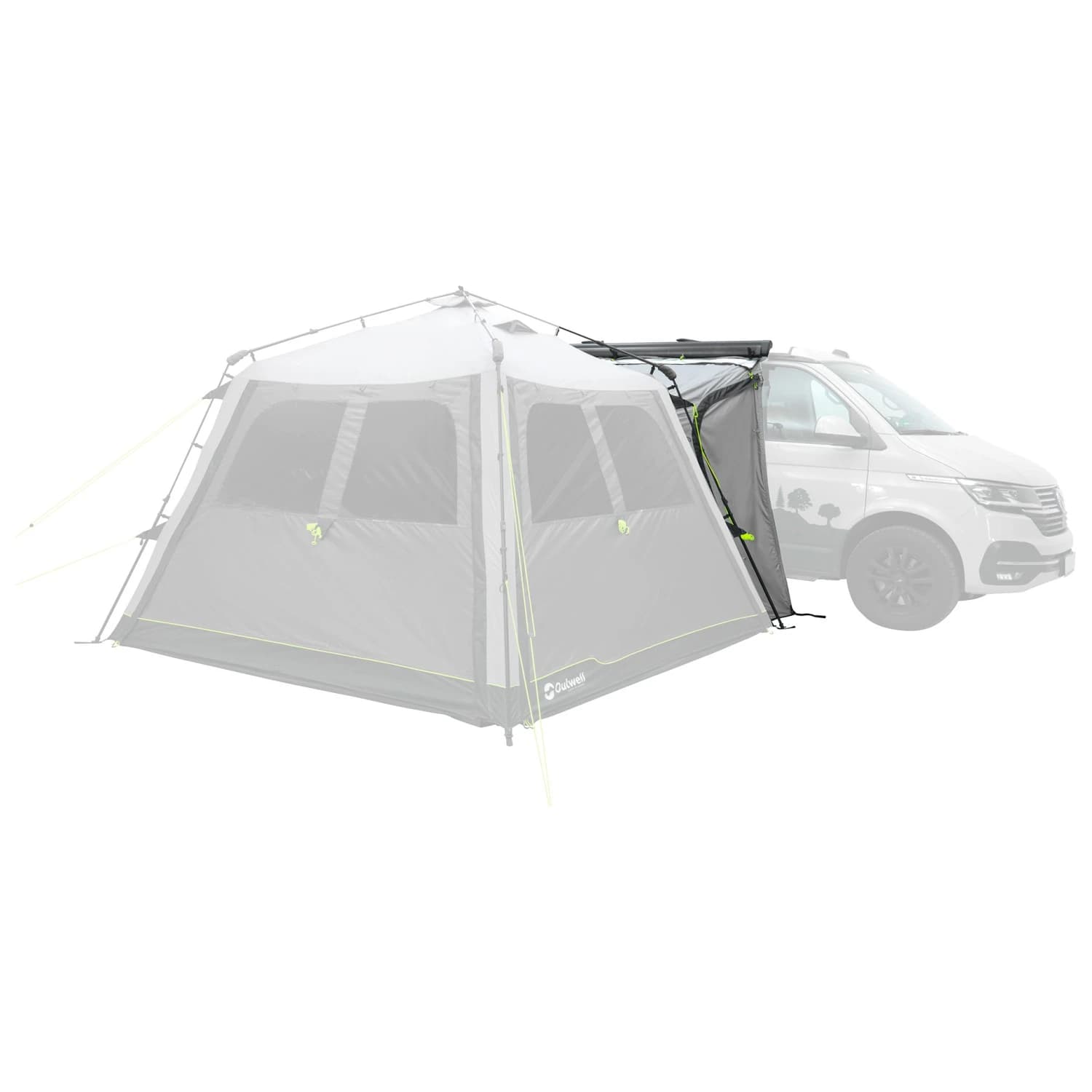 Самостоятелна тента за кемпер Outwell Fastlane 300 Vehicle Connector - Grey