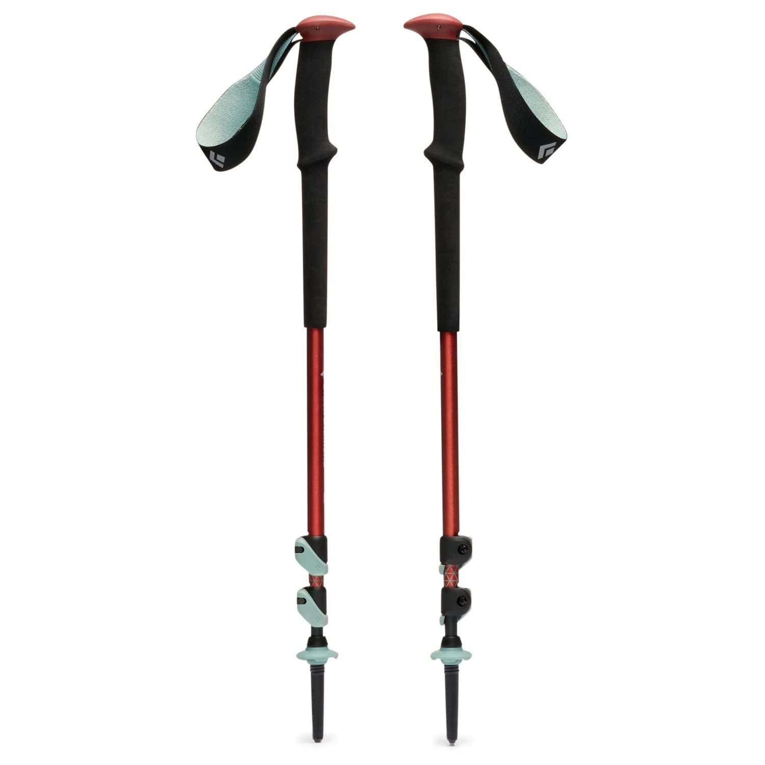 Туристически щеки Black diamond Trail Trekking Poles Walking poles - Iron Red