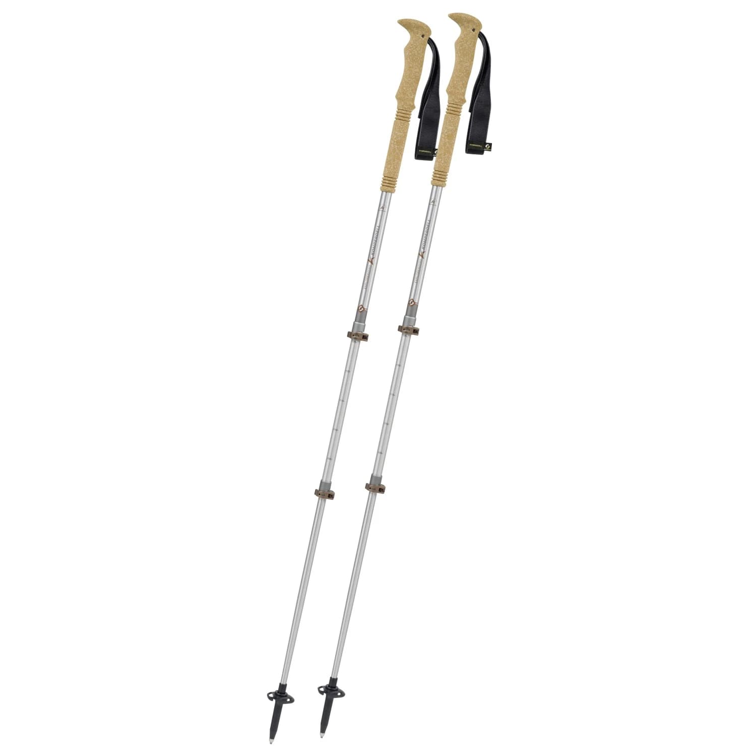 Туристически щеки Komperdell Explorer Zero Cork Walking poles - Brown