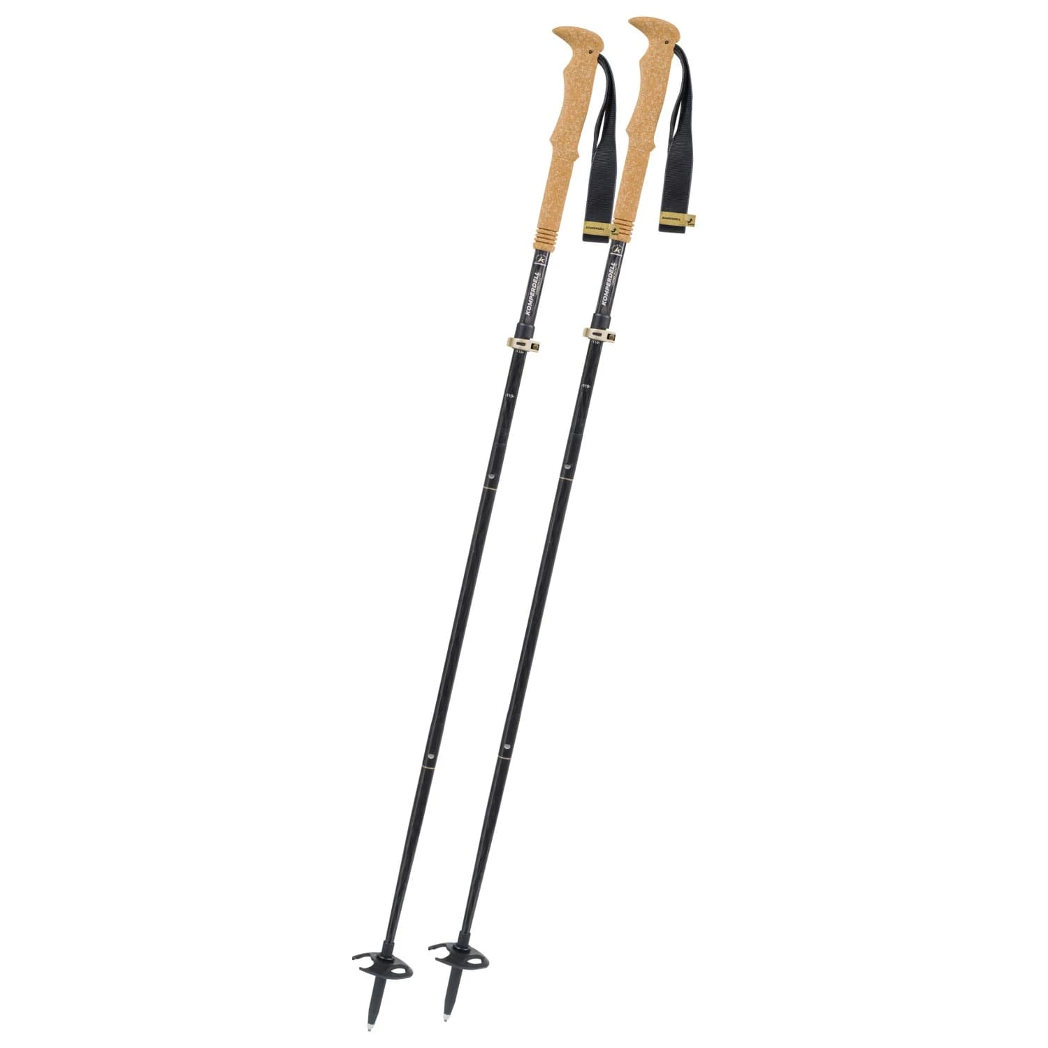 Туристически щеки Komperdell FX Lite Carbon Vario Summit Compact Walking poles - Titan