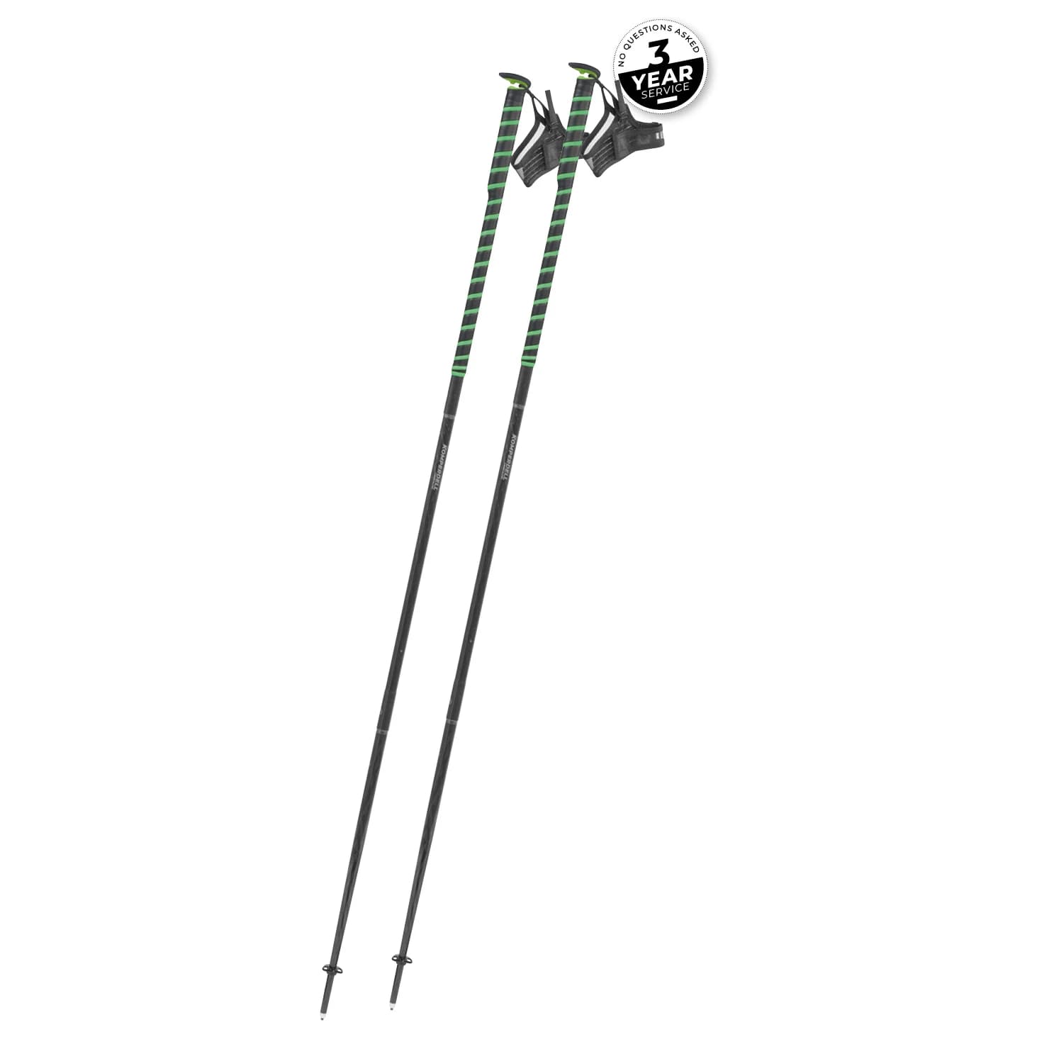 Щеки за бягане Komperdell FXP Composite Trail Running poles - Green