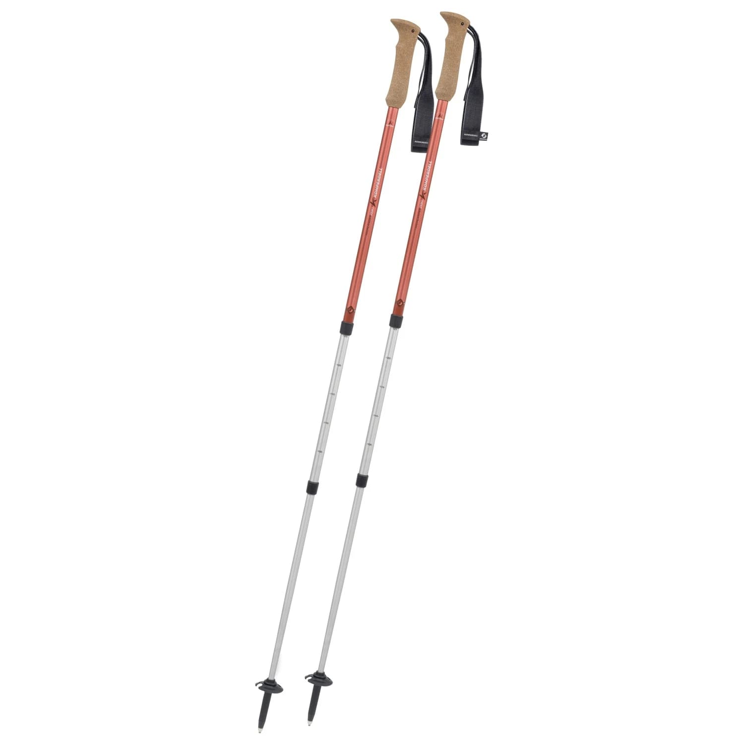 Туристически щеки Komperdell Highlander Zero Walking poles - Burnt Orange