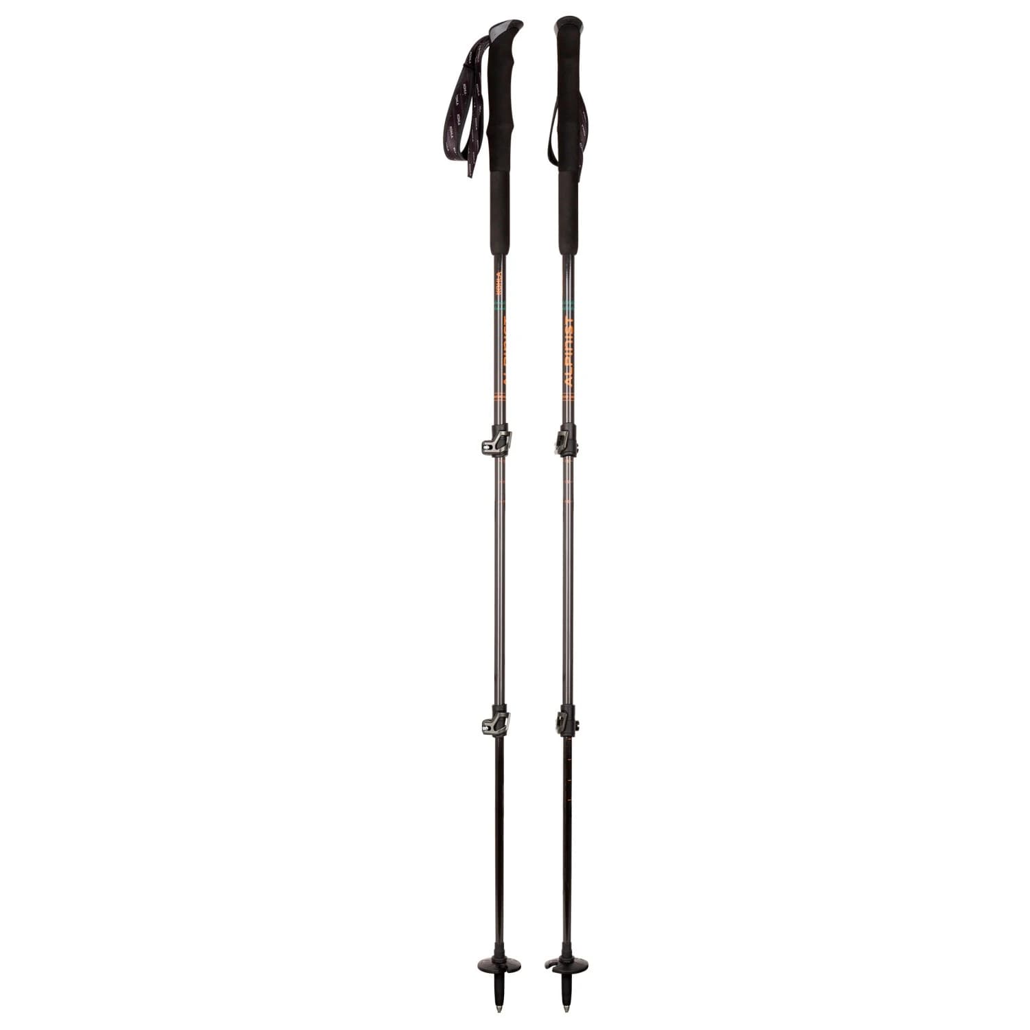 Туристически щеки Kohla Alpinist Stock Walking poles - Black / Orange