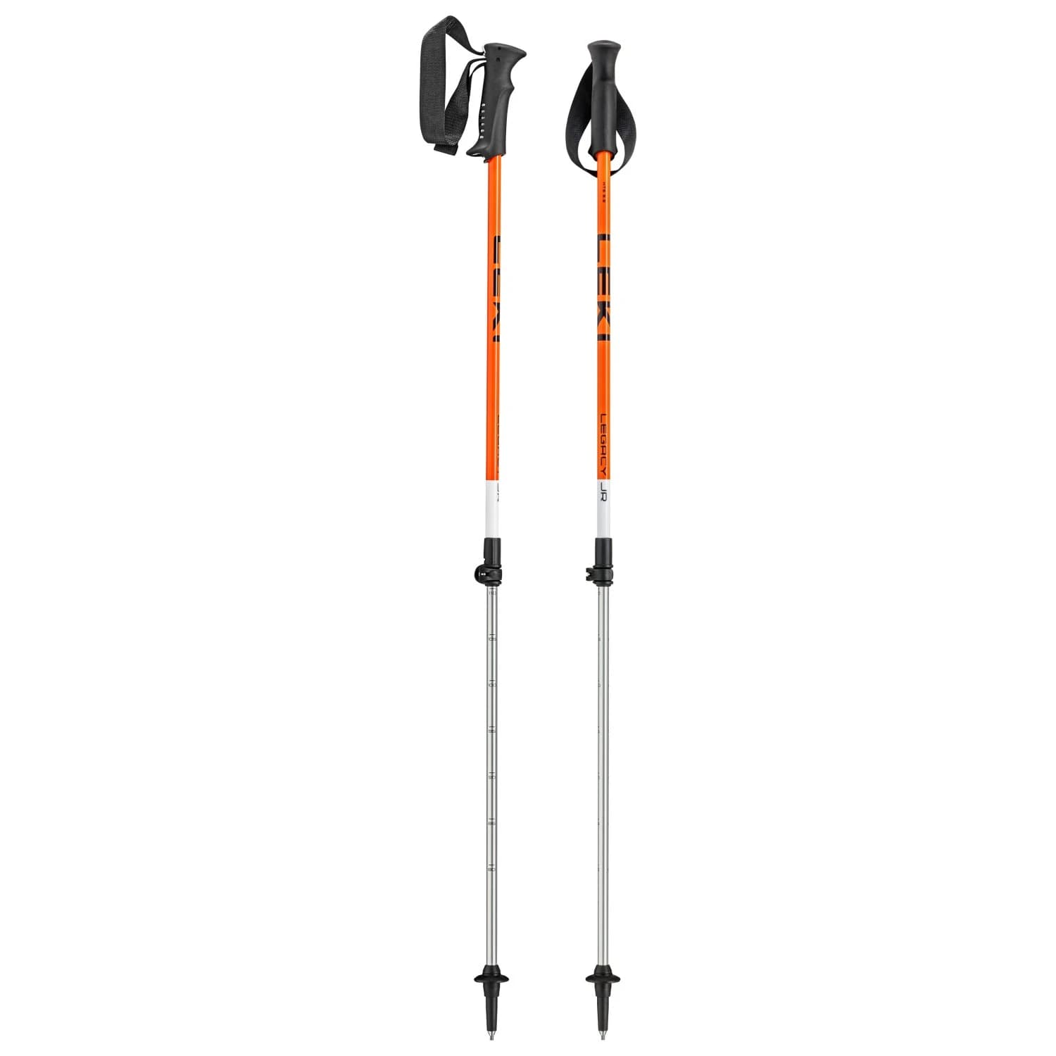 Туристически щеки Leki Legacy Junior Walking poles - Orange / Darkblue / White