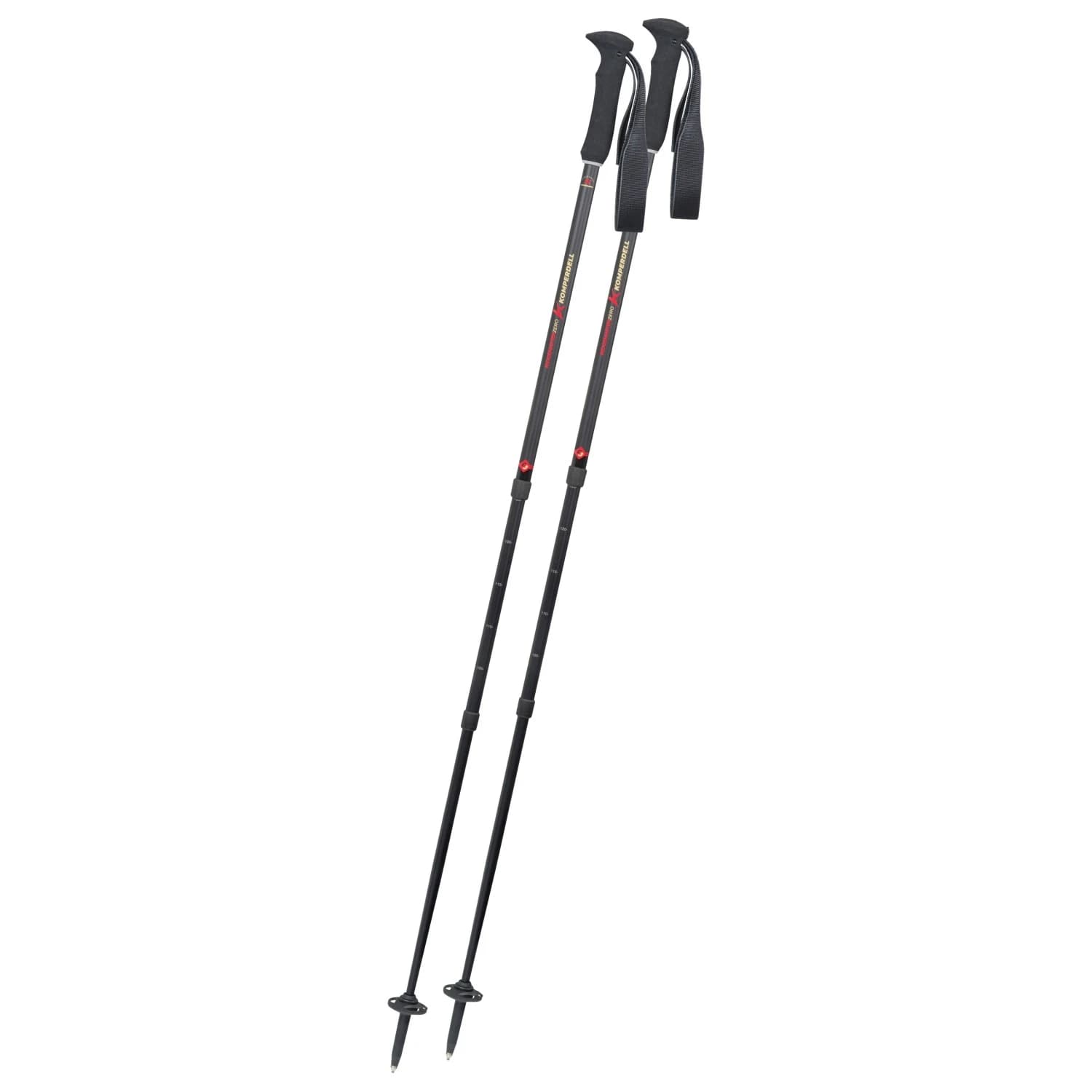 Туристически щеки Komperdell Ridgemaster Zero Walking poles - Black