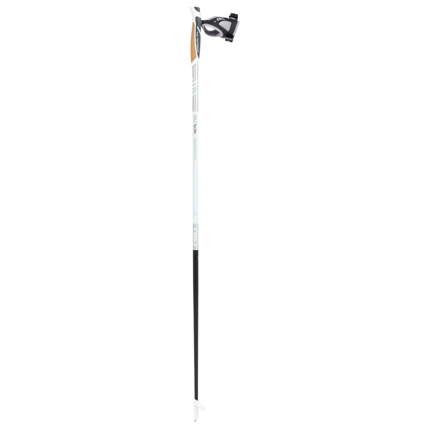 Щеки за нордик ходене TSL Tactil C100 Nordic walking poles - Silver