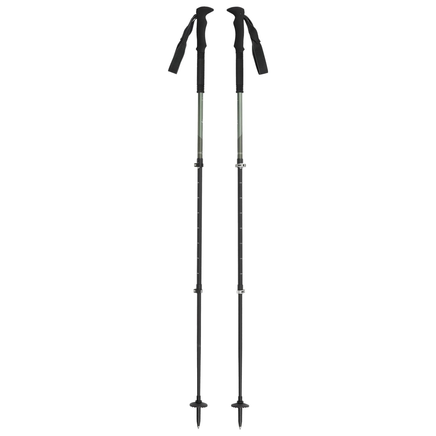 Туристически щеки Komperdell Speed Trail Titanal Walking poles - Grün Hell / Grün Dunkel / Silber / Schwarz