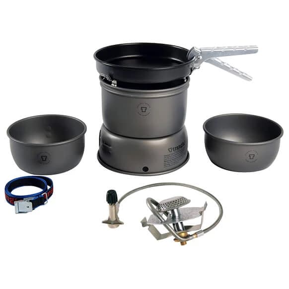 Газов котлон Trangia 25-1 Sturmkocher mit Primus Gasbrenner Gas stove - Ultralight Hardanodized