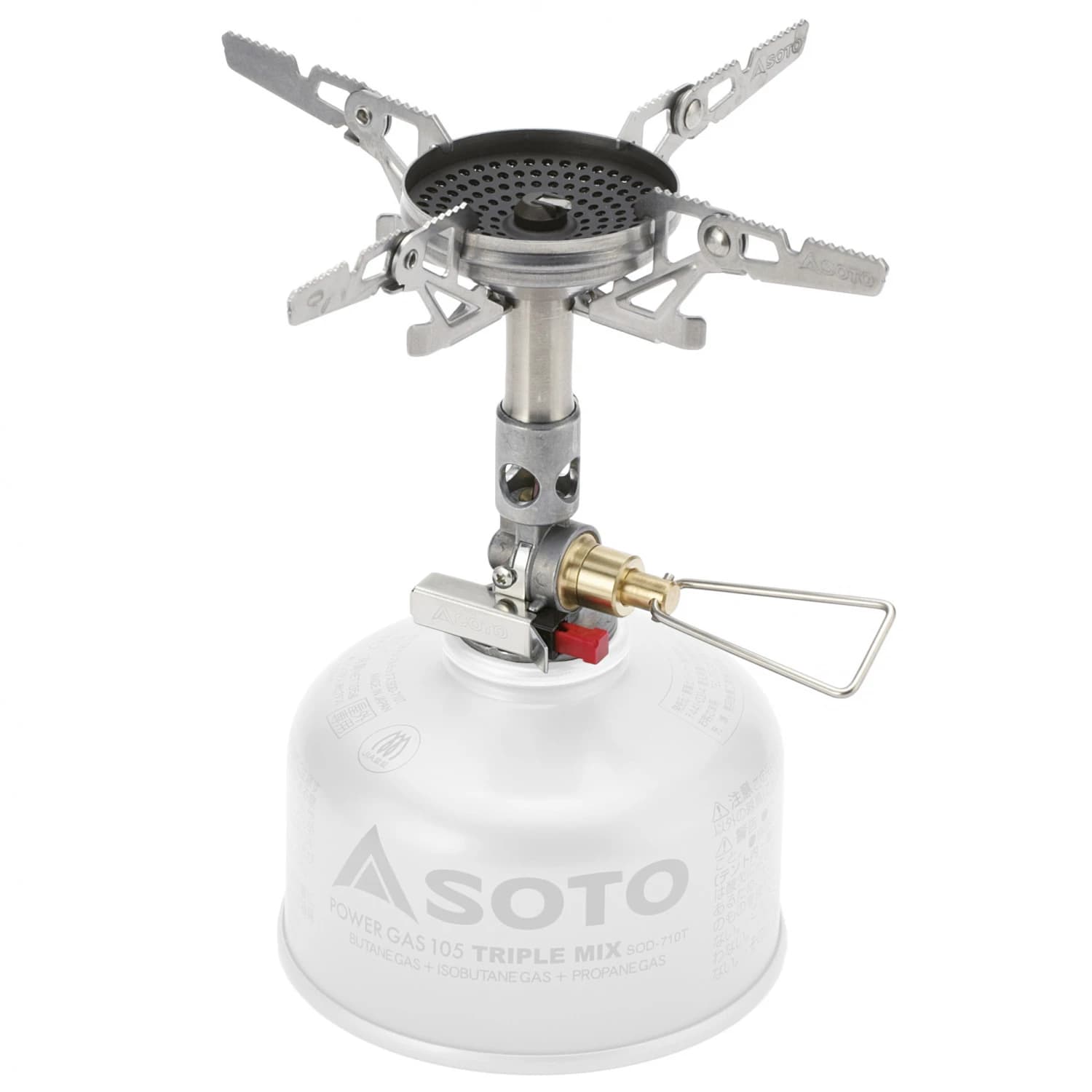 Газов котлон Soto Windmaster with Micro Regulator with 4Flex Gas stove - Silver
