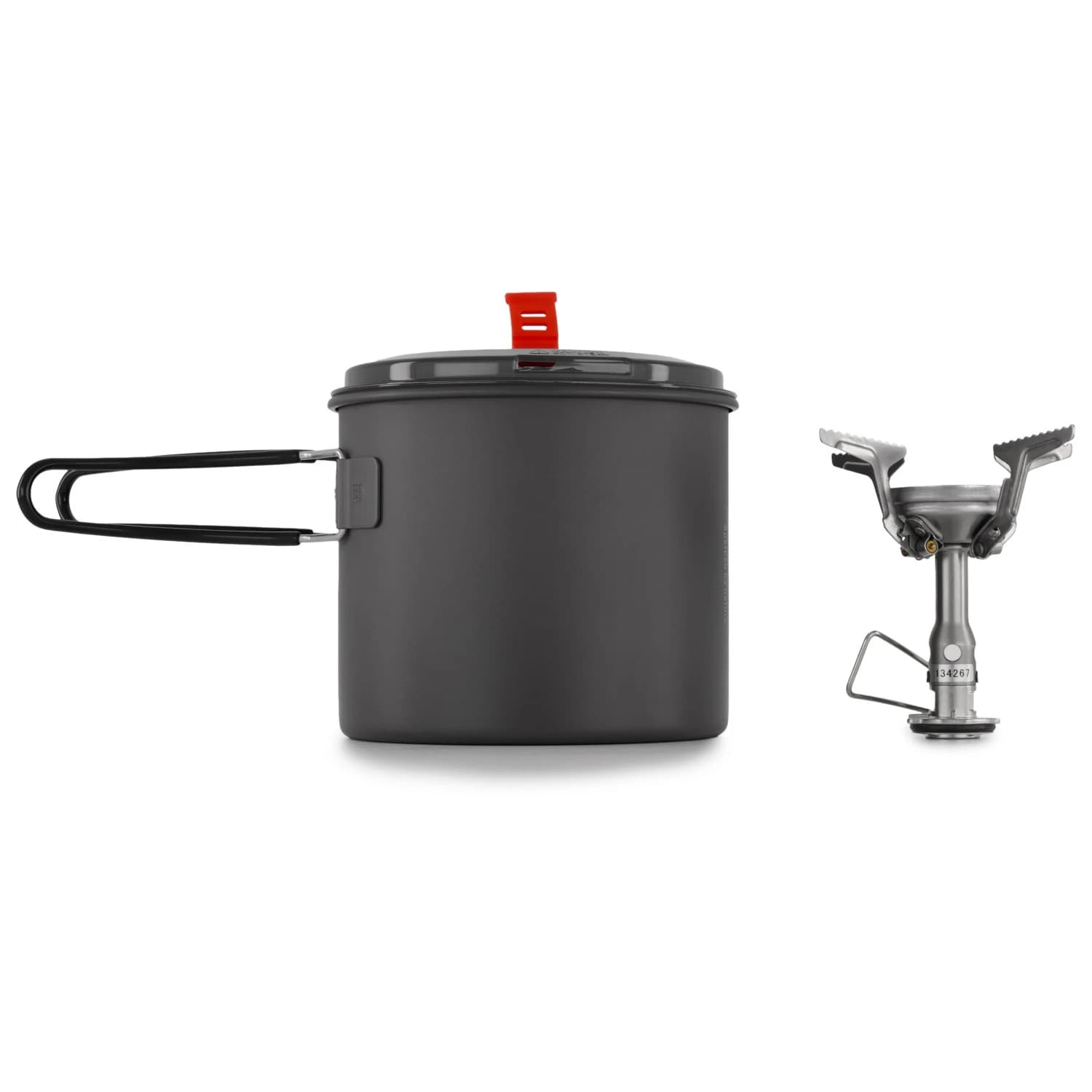 Газов котлон Soto Amicus W/O Igniter + New River Pot Combo Gas stove - Silver / Black