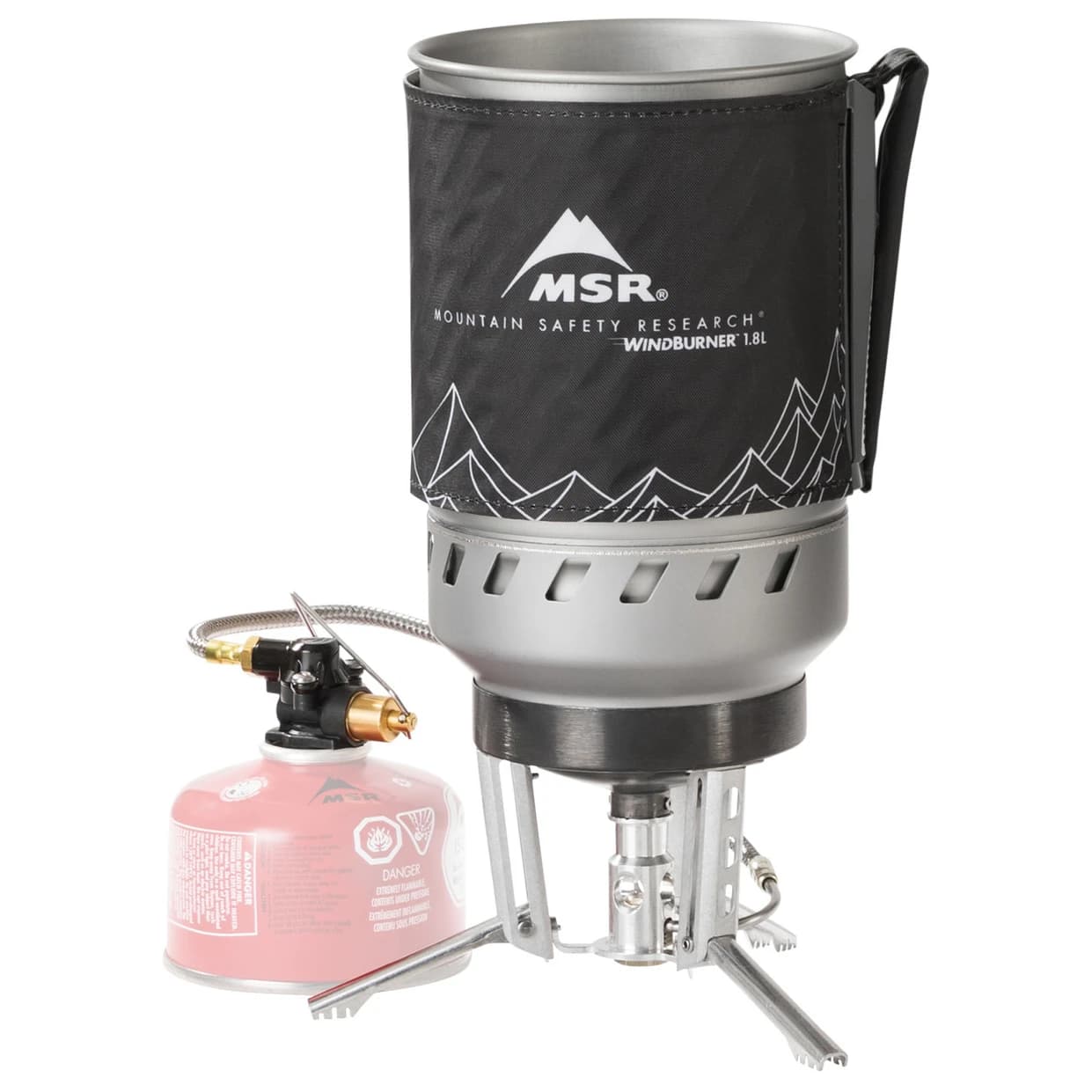 Газов котлон Msr WindBurner Duo System Gas stove - Black