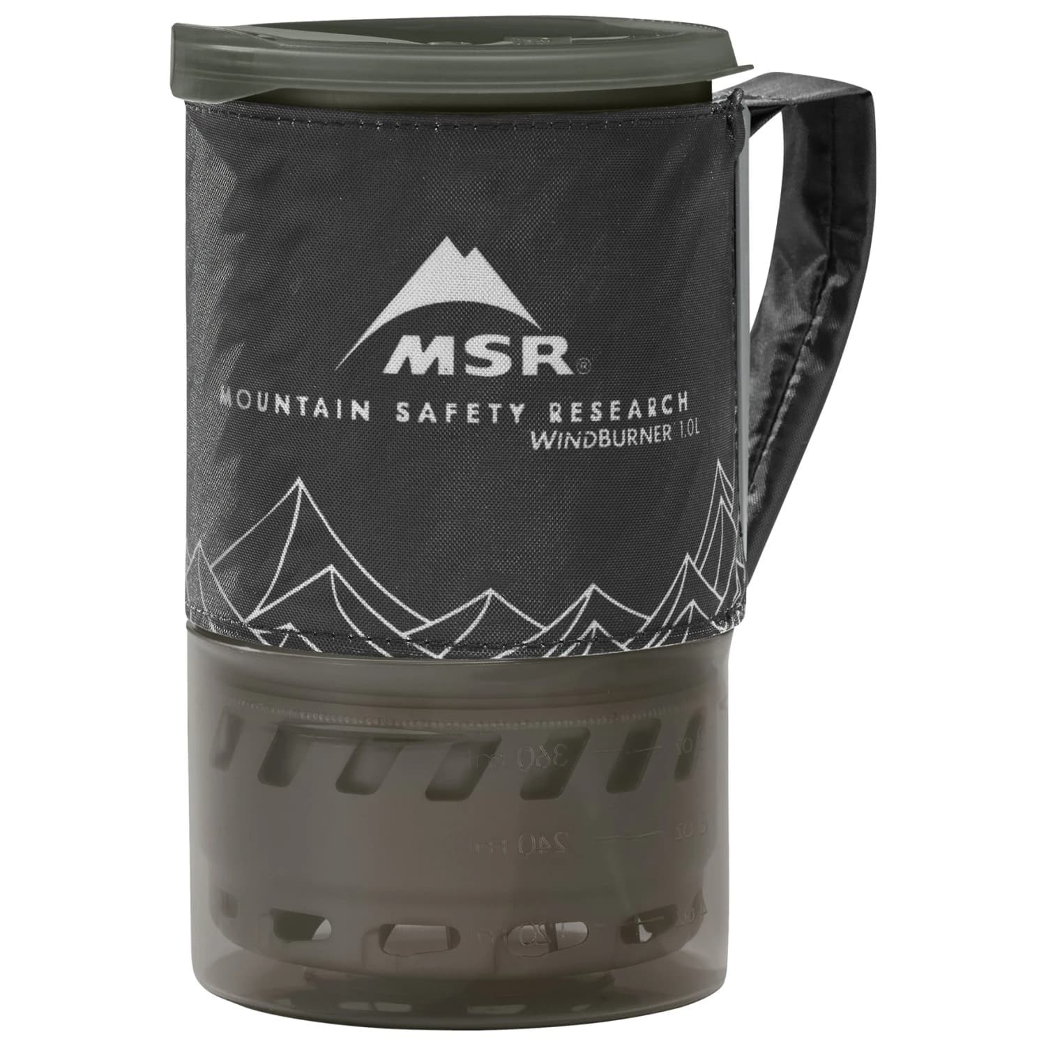 Газов котлон Msr WindBurner Personal Stove System Gas stove - Black