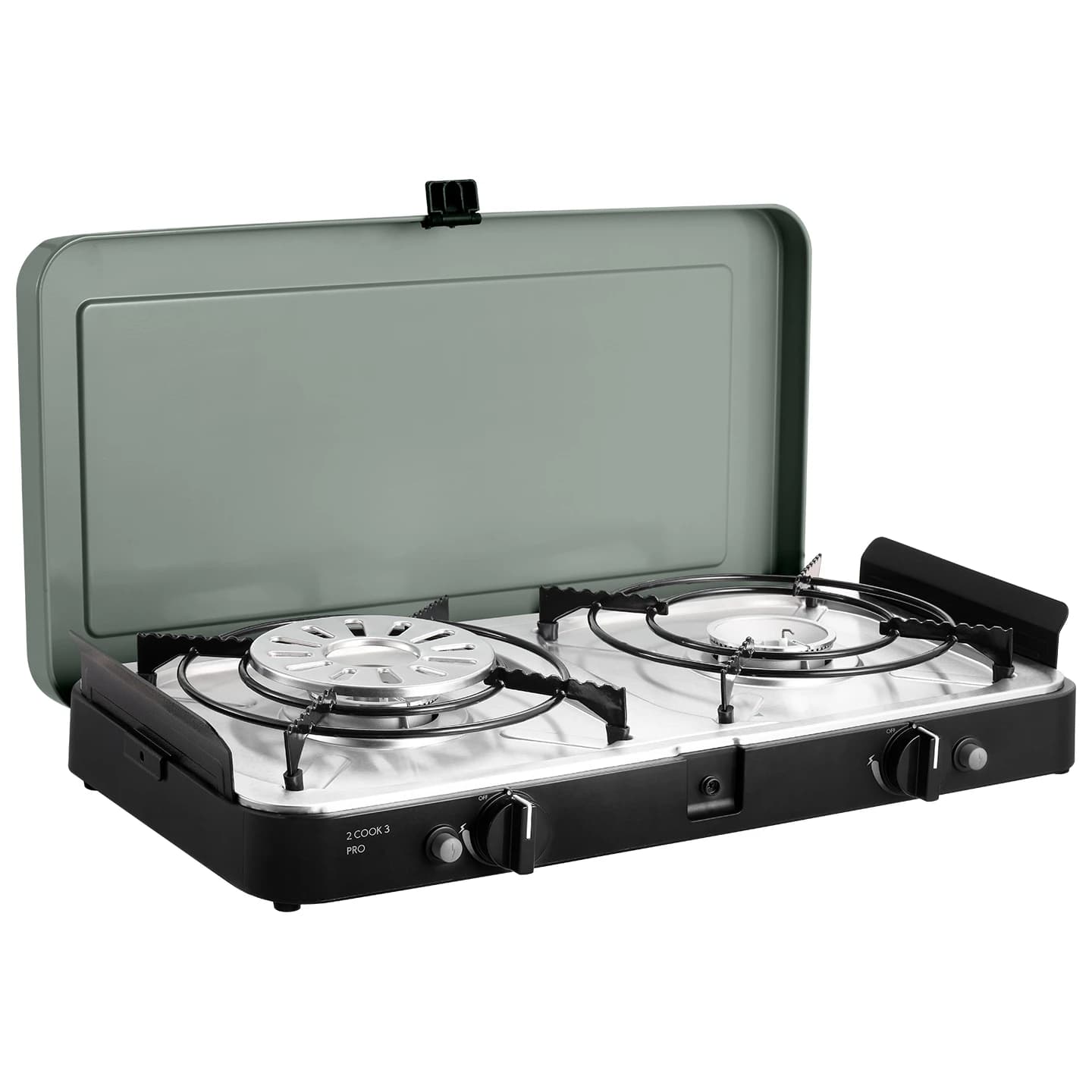 Газов котлон Cadac-dometic 2 Cook 3 Pro Deluxe 30mbar Gas stove - Black / Grey