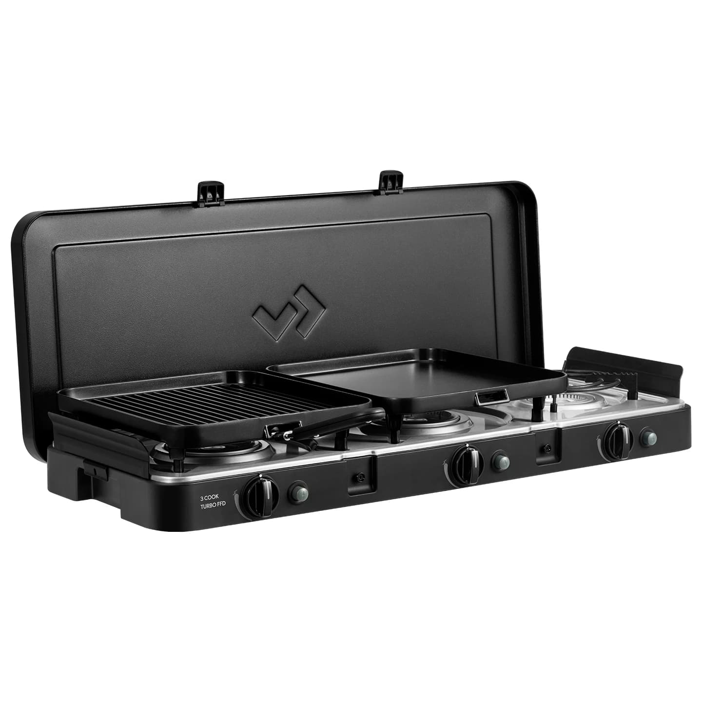 Газов котлон Cadac-dometic 3 Cook Turbo FFD Deluxe 30mbar Gas stove - Black / Black