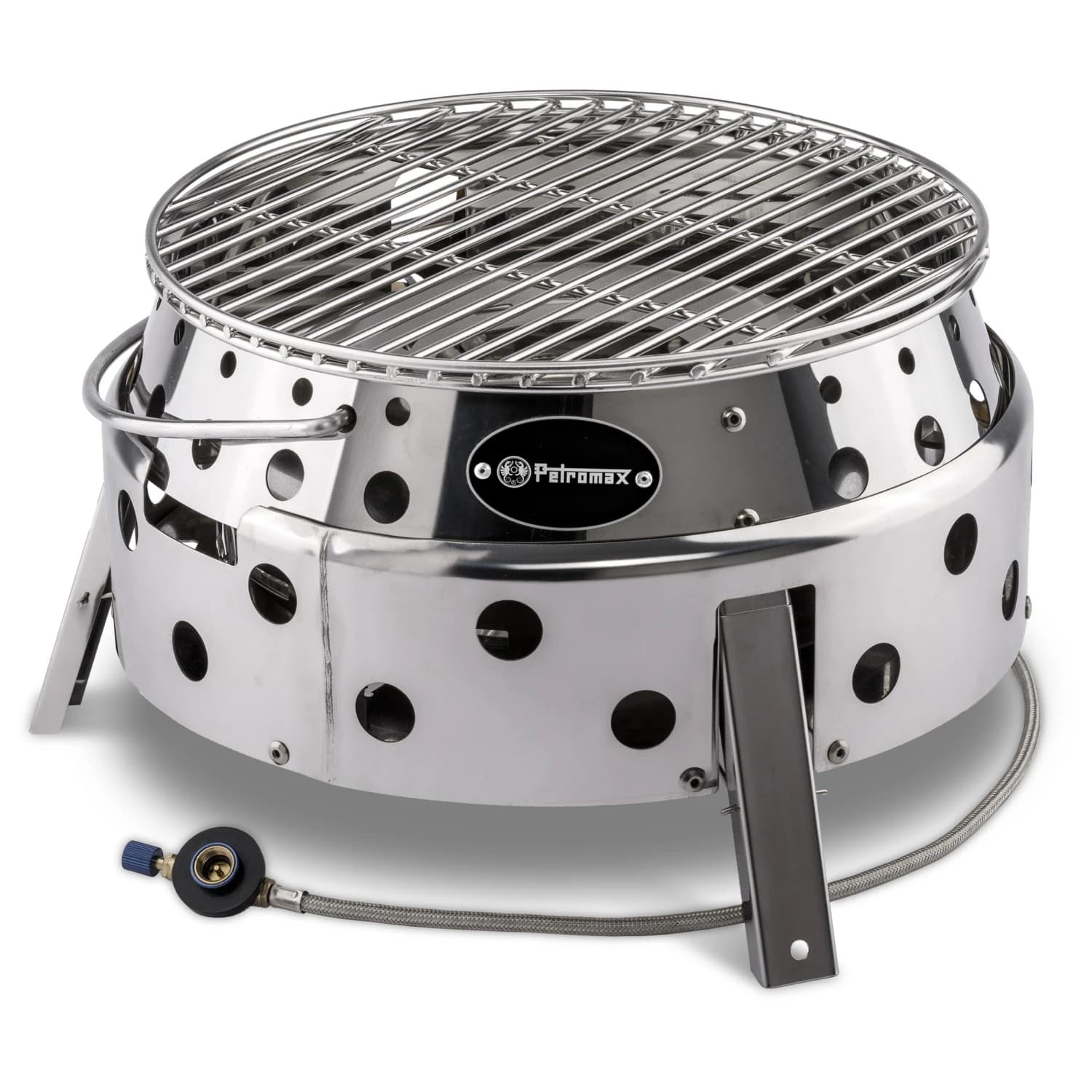 Къмпинг газов котлон Petromax Atago Gasgrill Grill - Silber