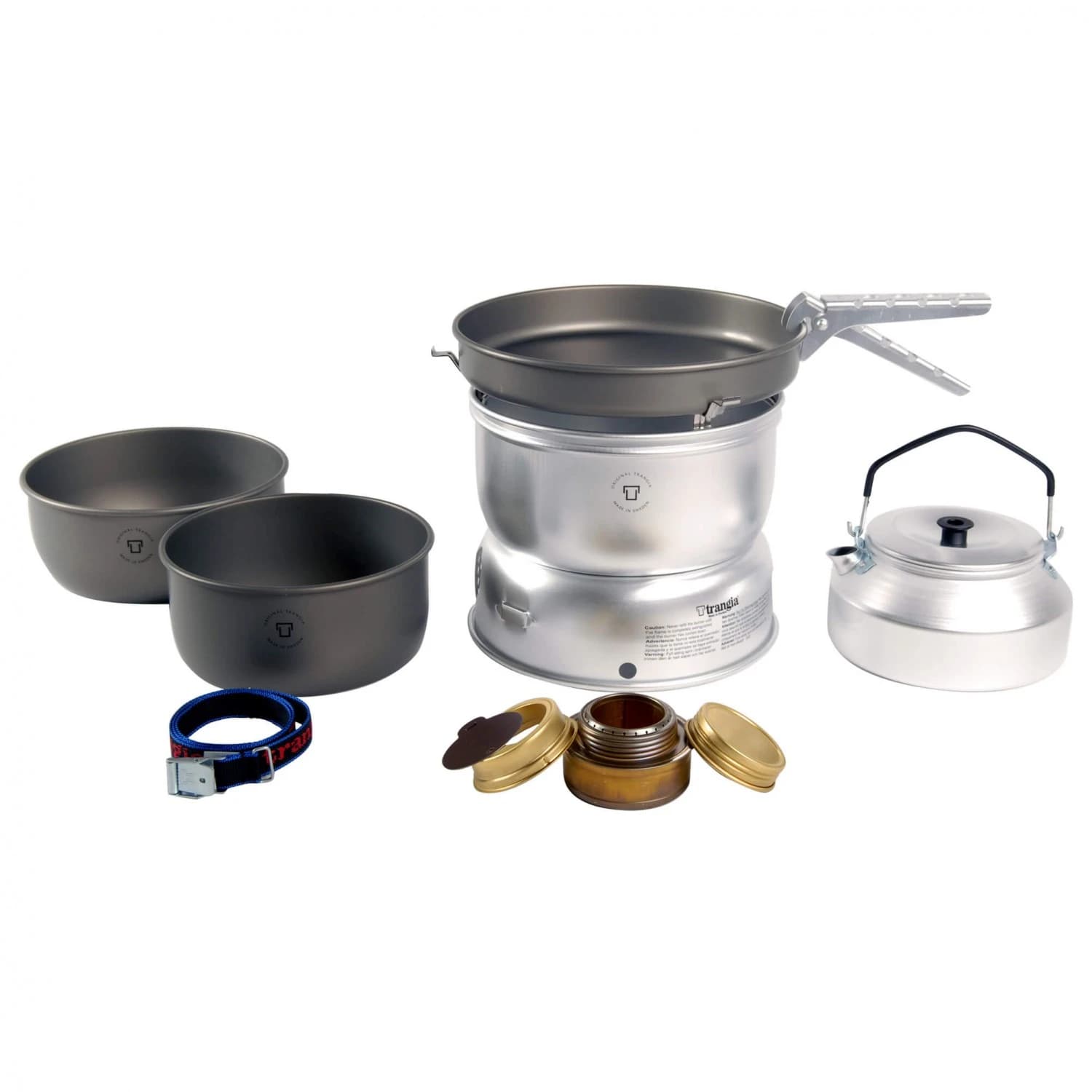 Спиртен котлон Trangia 25-8 Spiritussturmkocher Ultralight Hardanodized Alcohol stoves - Silver / Black / Gold
