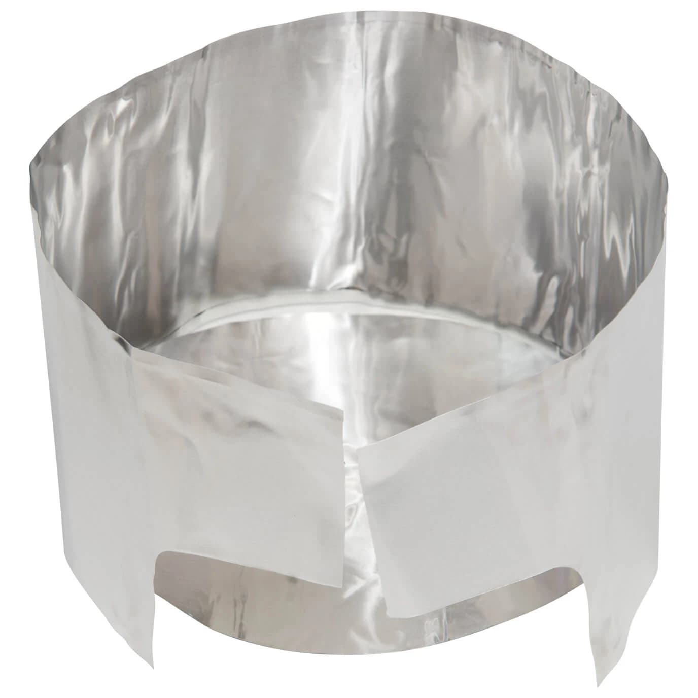 Аксесоар за къмпинг котлон Msr Solid Heat Reflector w/ Windscreen - Metallic