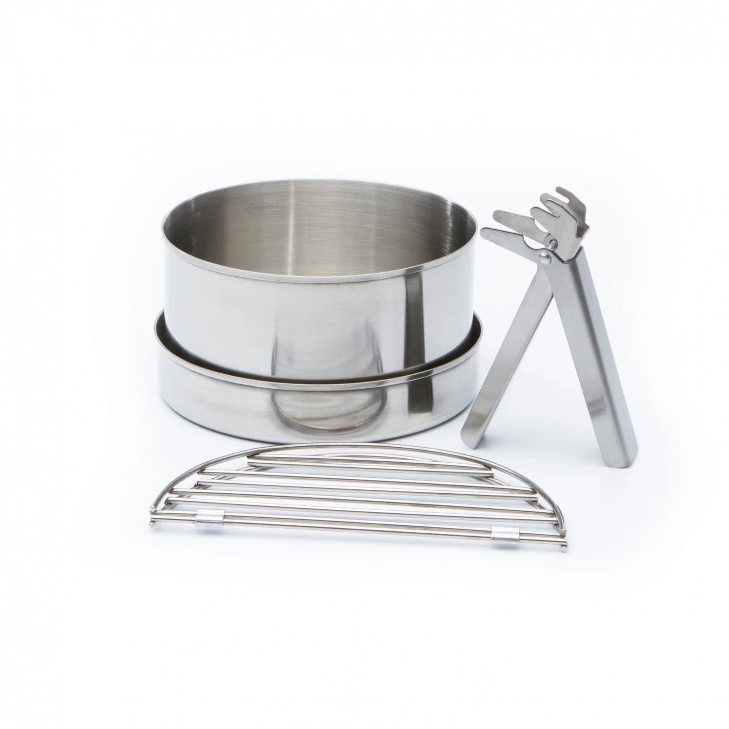 Аксесоар за къмпинг котлон Kelly kettle Cook Set Large Cooking set - Stainless Steel