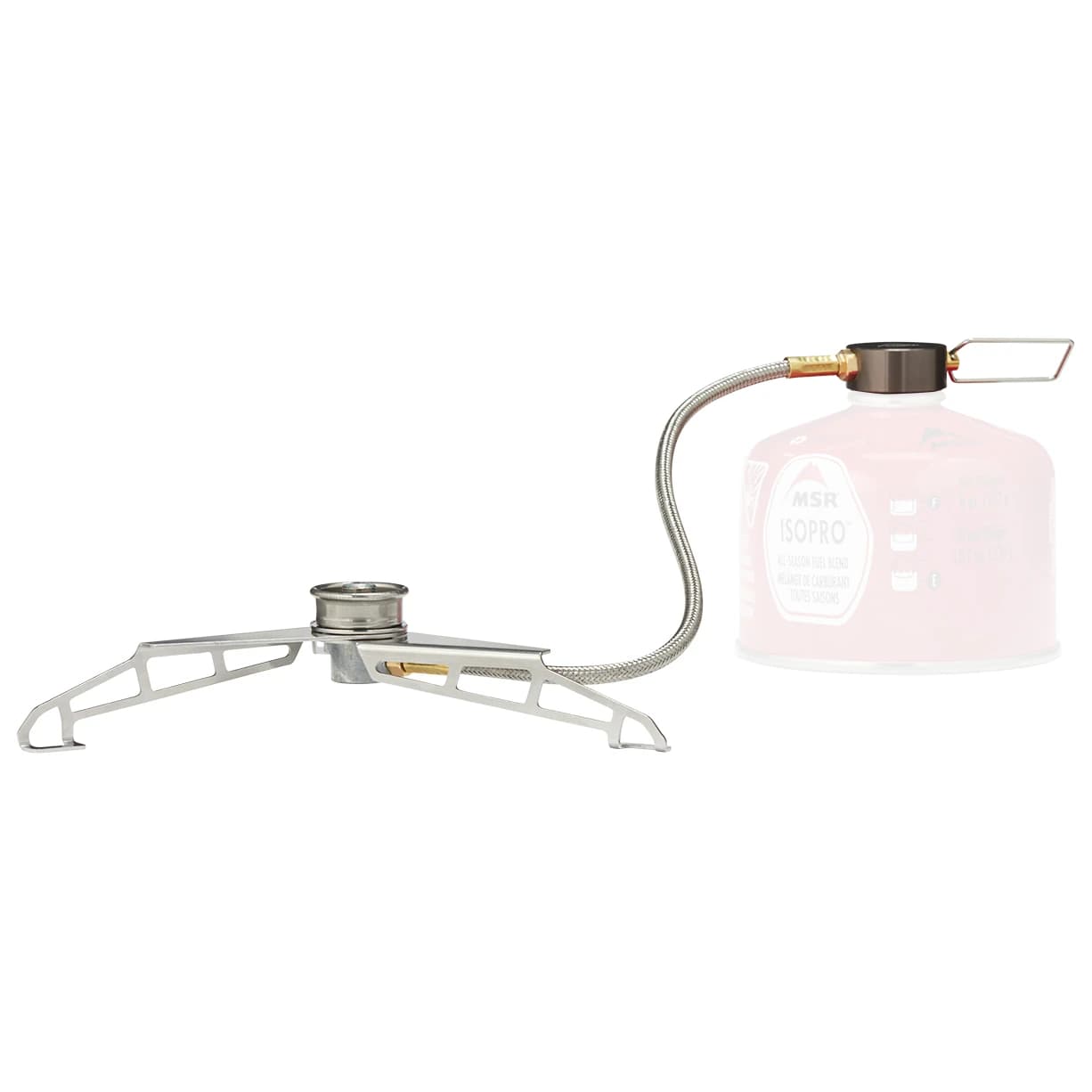 Газов котлон Msr LowDown Remote Stove Adapter Gas stove - Stainless Steel
