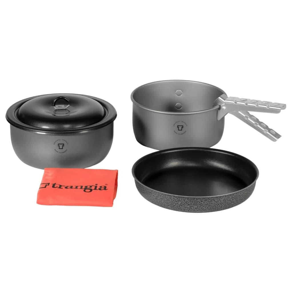 Комплект съд Trangia Tundra Set HA III Pot - Black / Silver