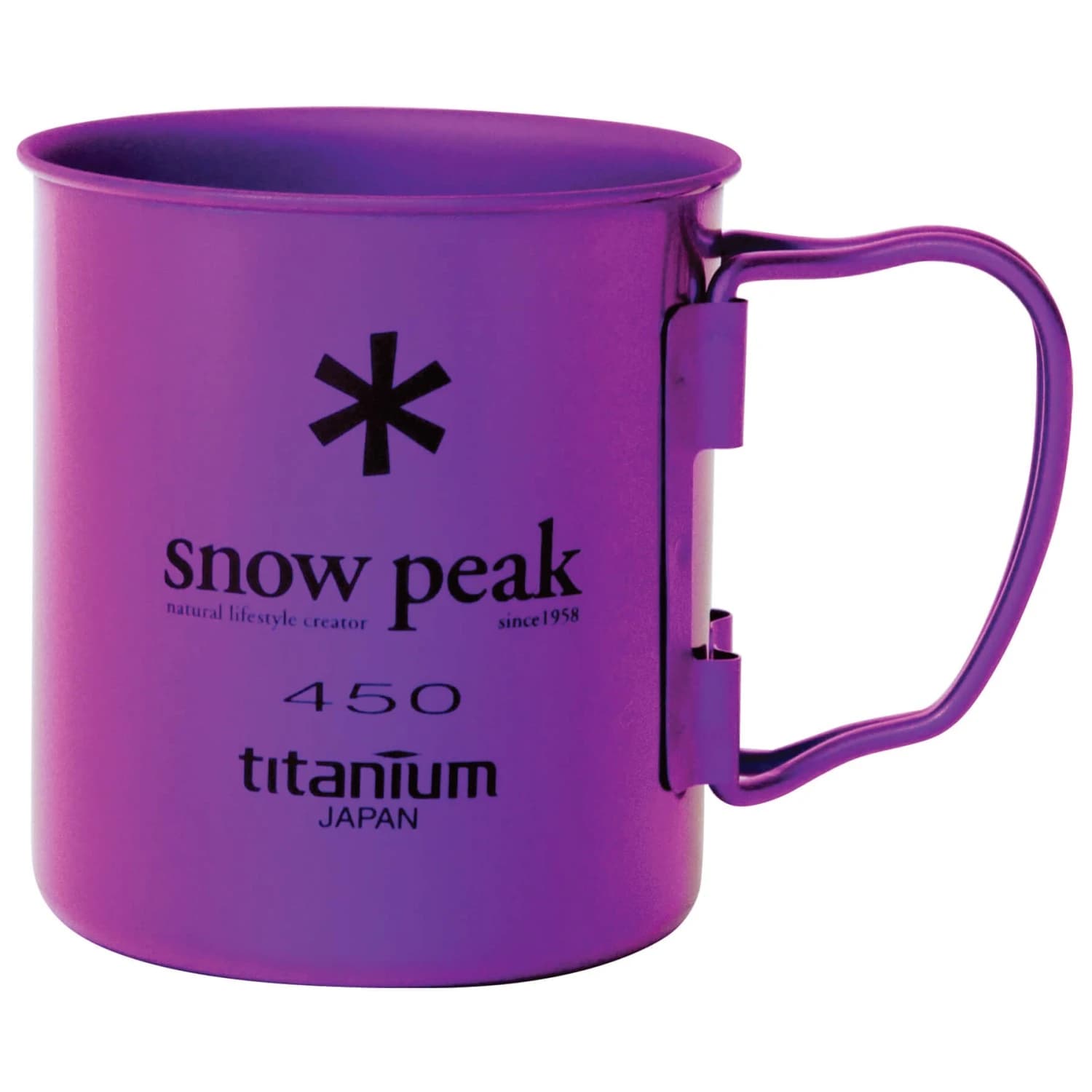 Чаша Snow peak Titanium Single Cup - Purple