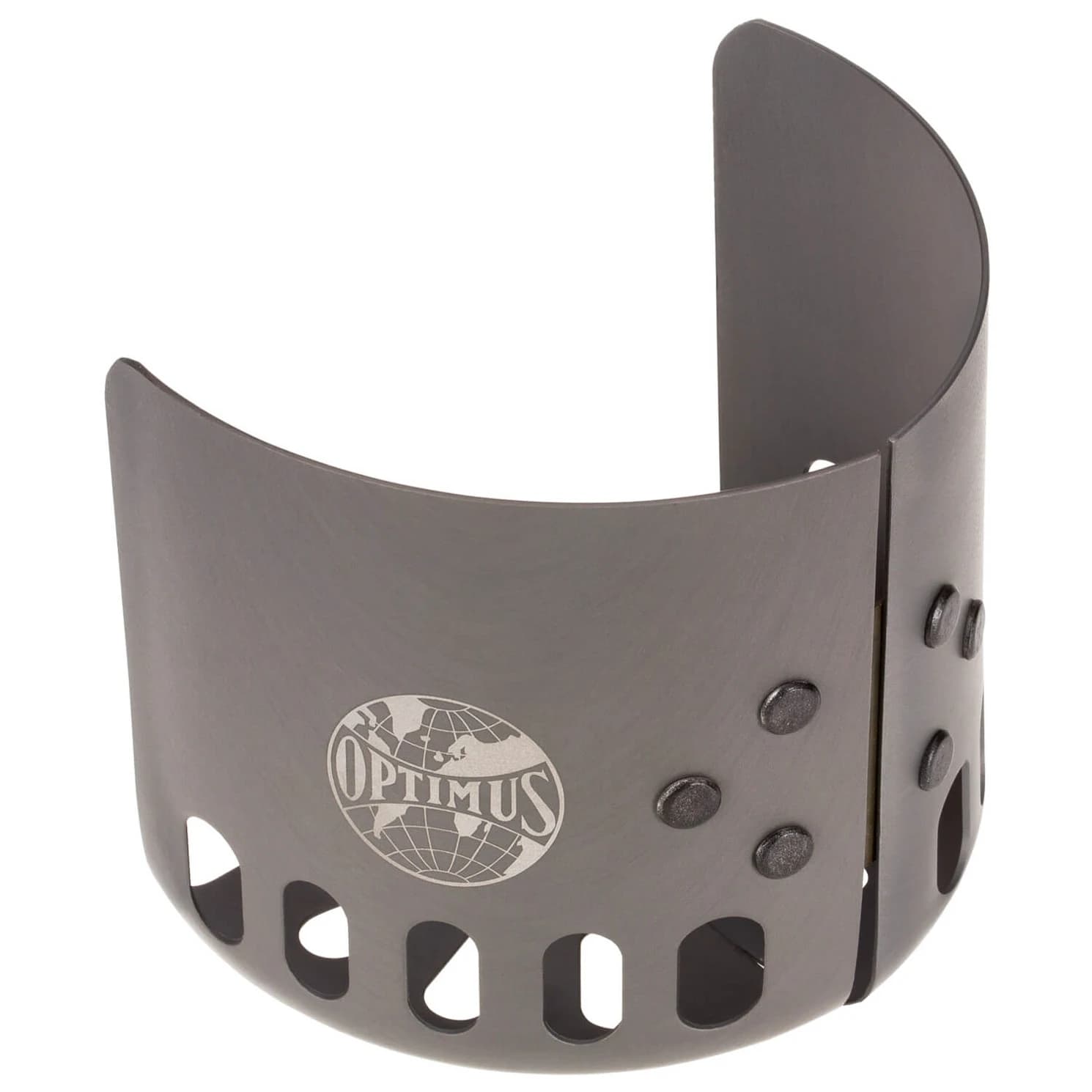 Аксесоар за къмпинг котлон Optimus Optimus Clip-On Windshield for Gas Cartridges - Grey