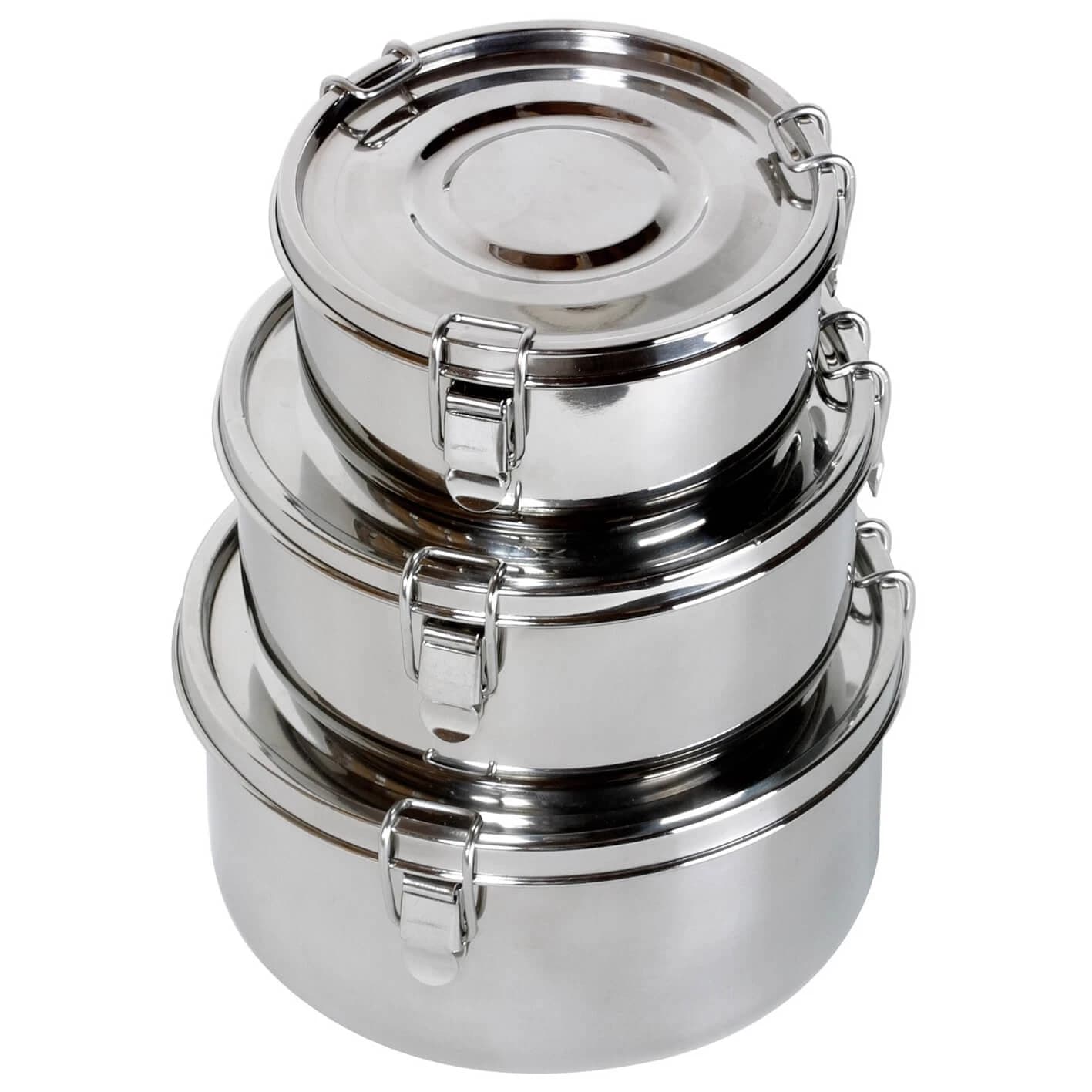 Контейнер за храна Basic Nature Stainless Steel Food Container Food storage - Metallic