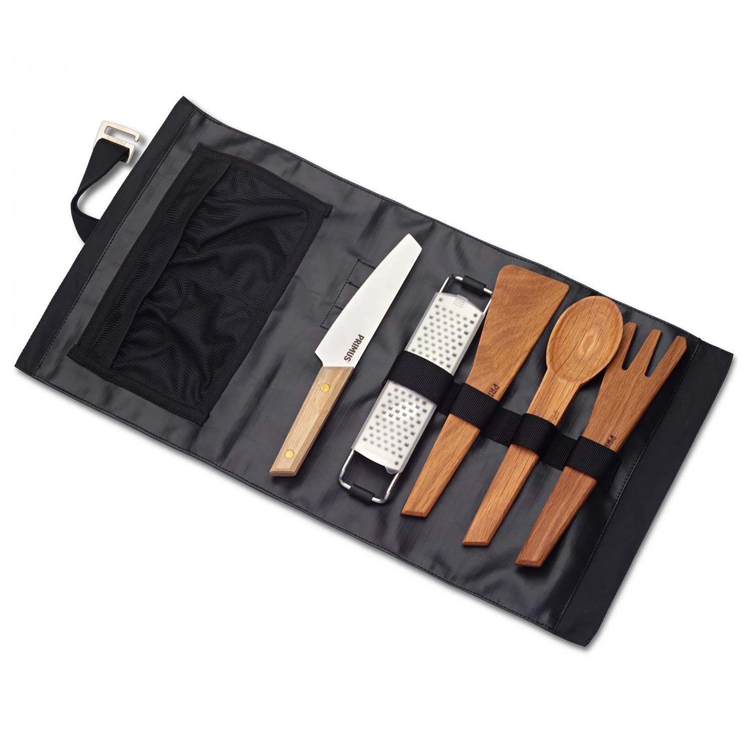 Кухненско пособие Primus CampFire Prep Set - Stainless / Wood