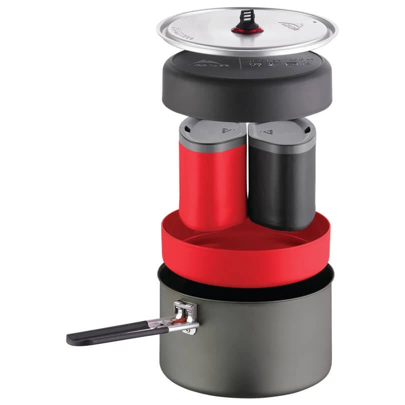 Комплект съд Msr Alpinist 2 System Pot - Black / Red