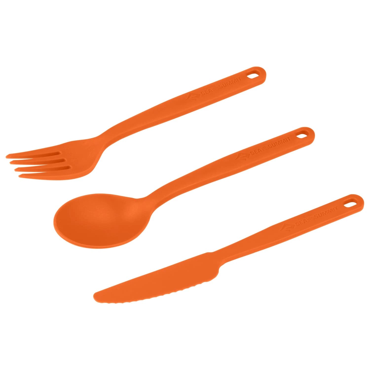 Комплект прибори Sea to summit Camp Cutlery Set - Burnt Orange