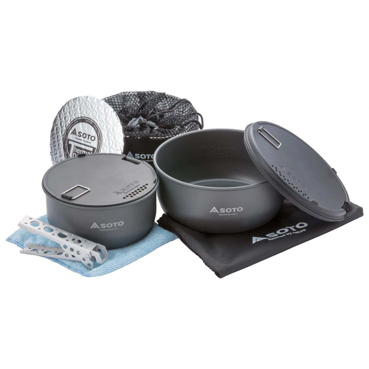 Комплект съд Soto Navigator Cook Set Pot - Silver