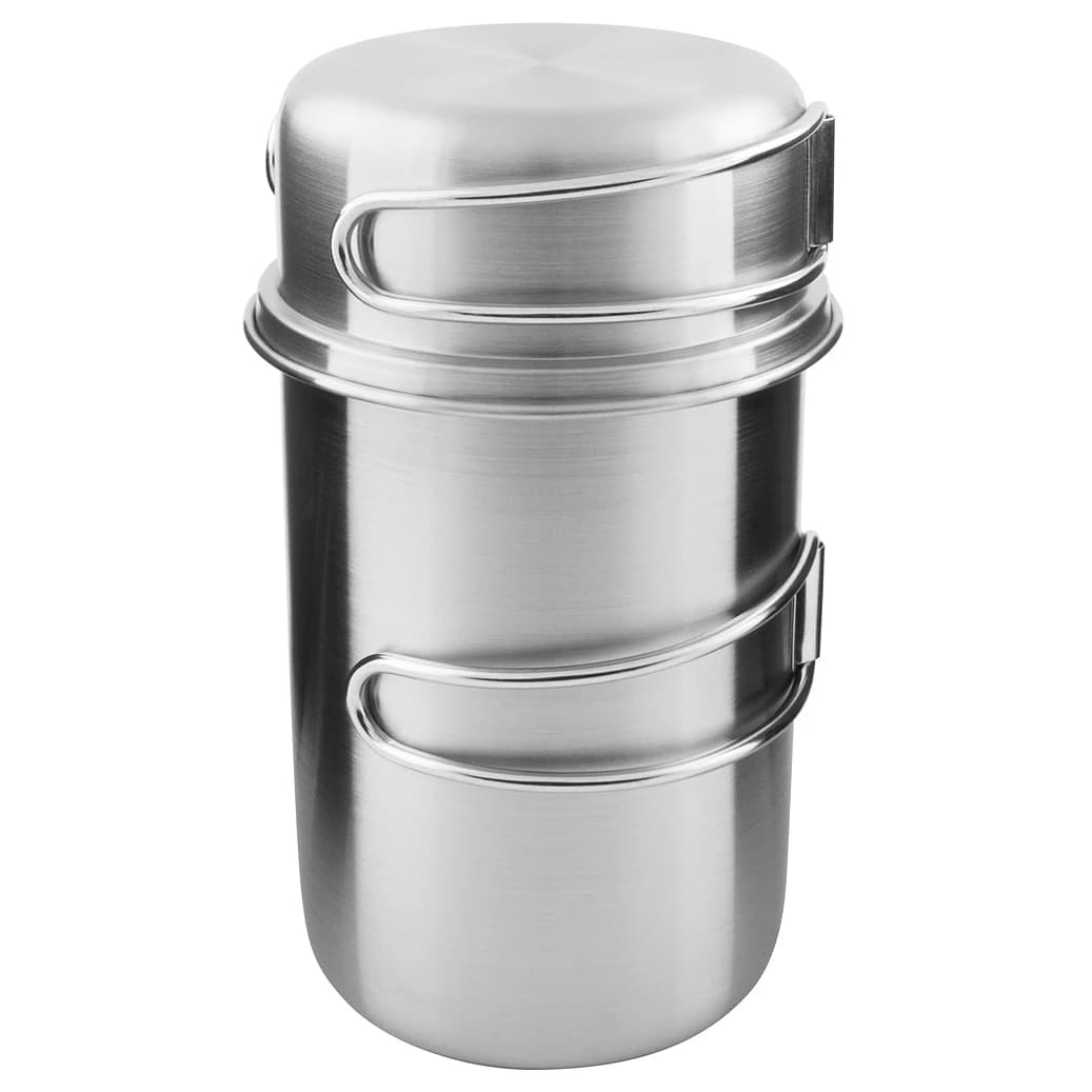 Комплект съдове Tatonka Handle Mug 850 Set Set of dishes - Edelstahl