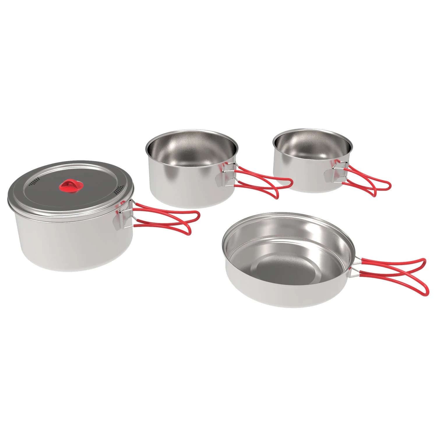 Комплект съд Coghlans Edelstahlkochset 'Family' Pot - Stainless Steel