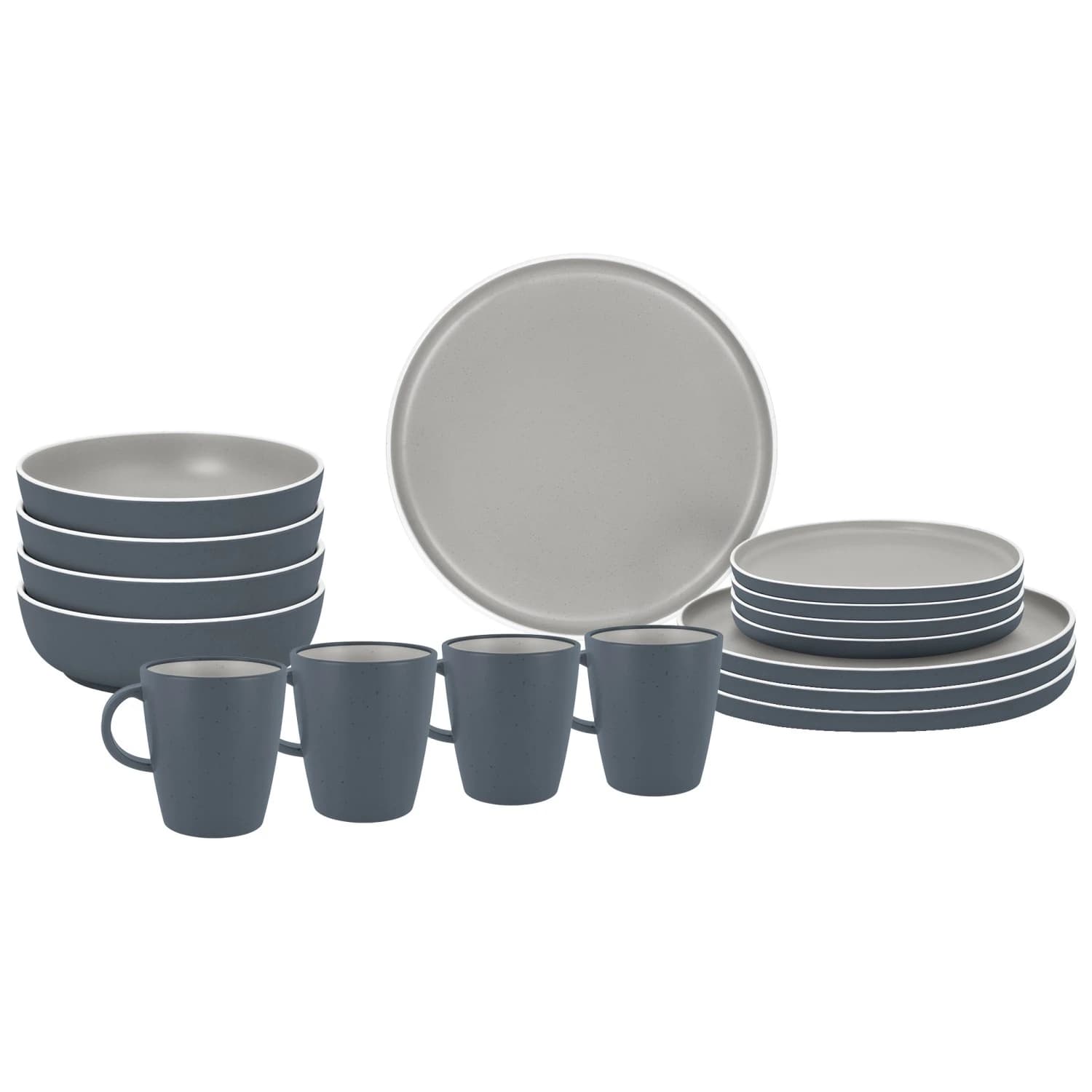 Комплект съдове Brunner Lunch Box Set of dishes - Trilogy Grey