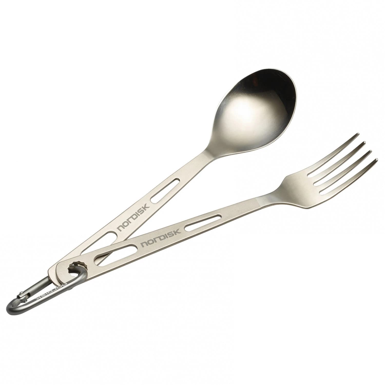Комплект прибори Nordisk Titanium Cutlery Cutlery set - Silver