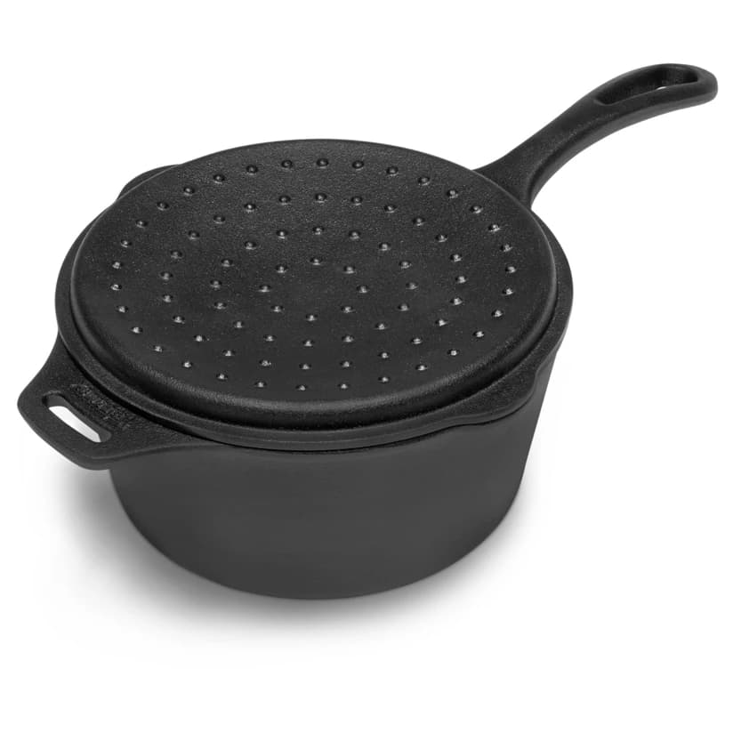 Тенджера Petromax Cast Iron Casserole Dish with Lid - Black