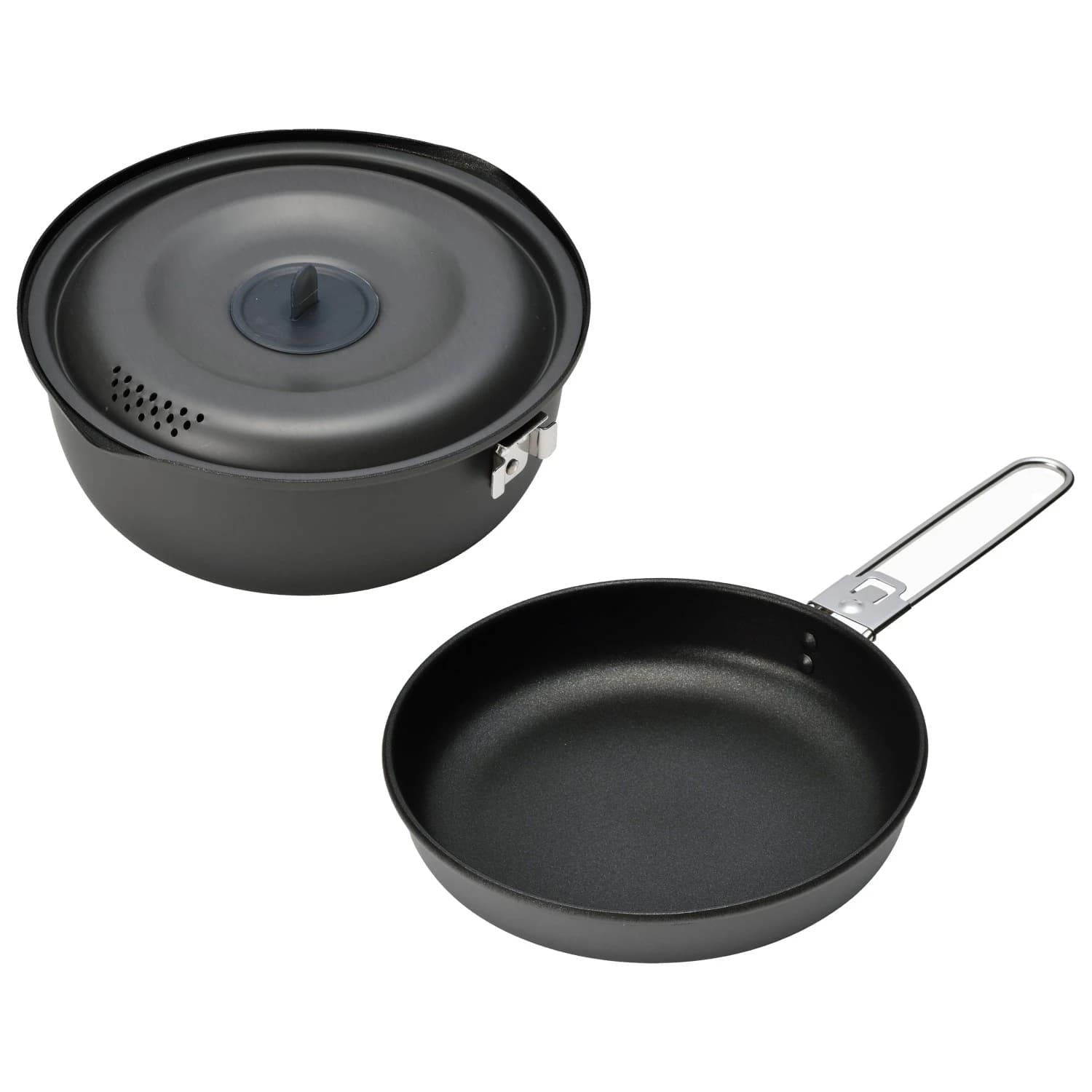Комплект съд Snow peak Aluminium Non-Stick Cooker 1000 Cooking set - Black