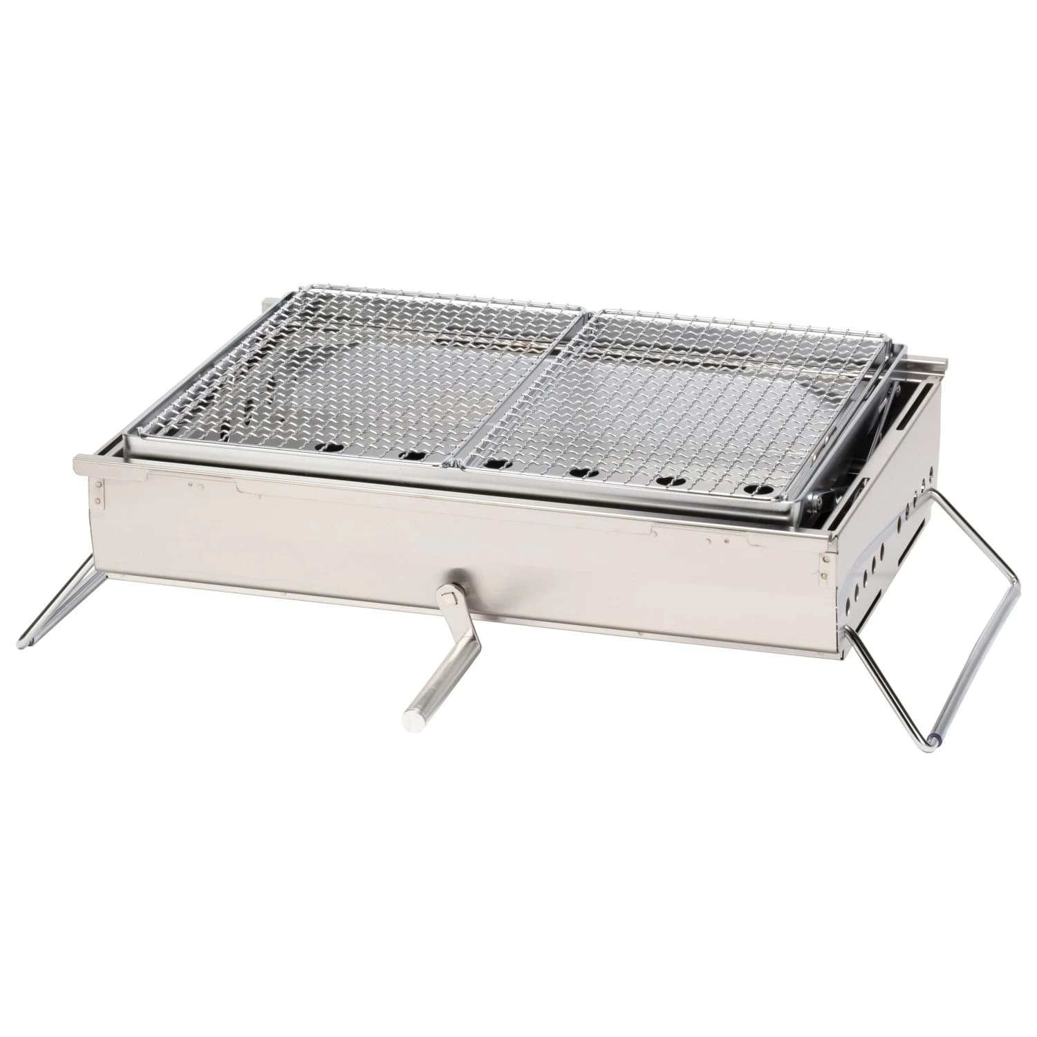 Скара (BBQ) Snow peak Large BBQ-Box Grill - Metallic