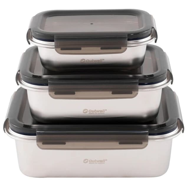 Контейнер за храна Outwell Camper Foodbox-Set Food storage - Silver