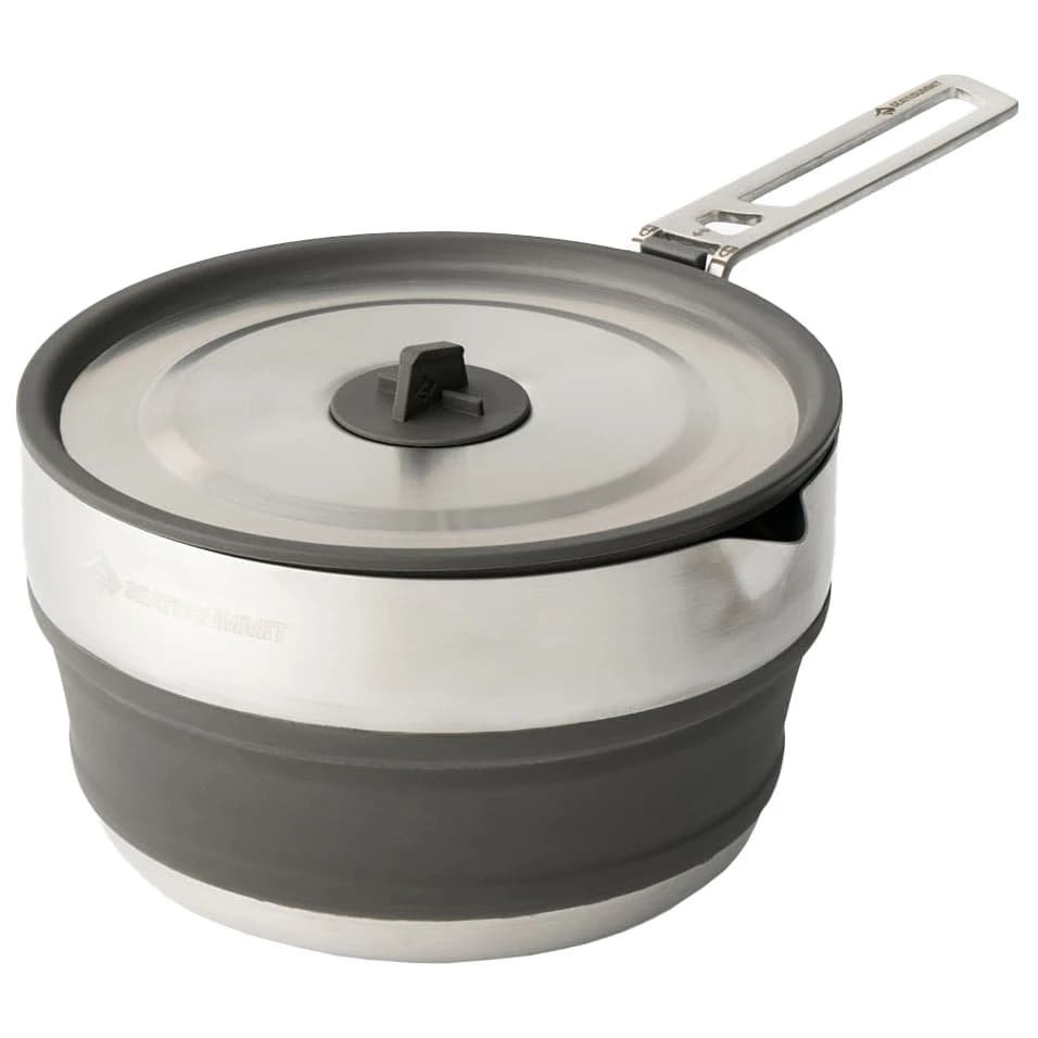 Тенджера Sea to summit Detour Stainless Steel Collapsible Pouring Pot - Beluga Black