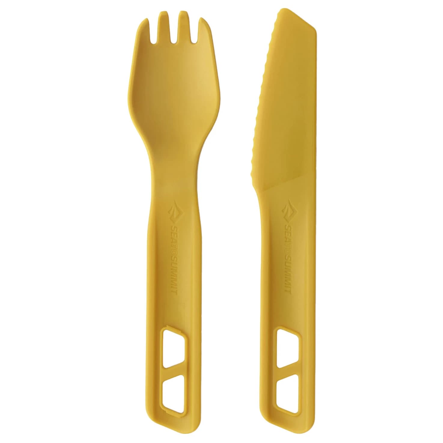 Комплект прибори Sea to summit Passage Cutlery Set (2 Piece) Cutlery set - Arrowwood Yellow