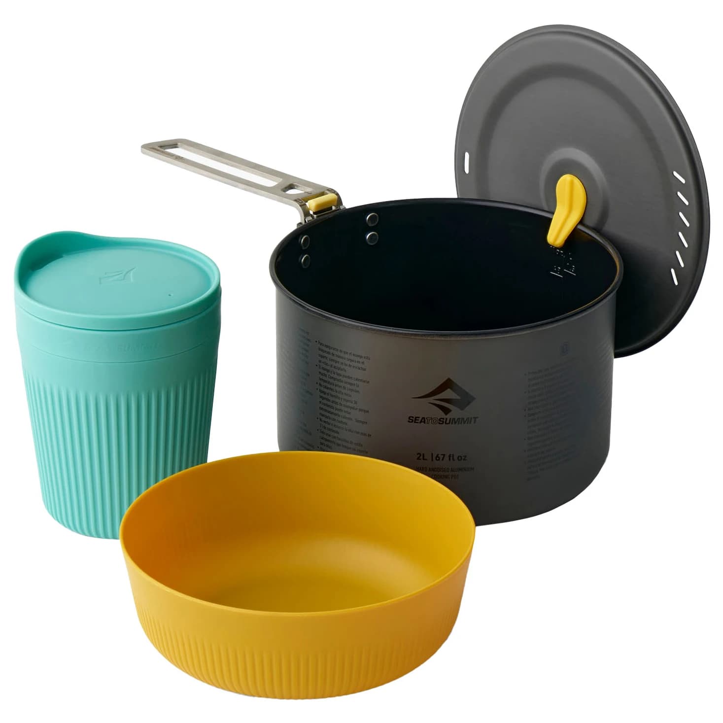 Комплект съд Sea to summit Frontier UL One Pot Cook Set (3 Pieces) Cooking set - Grey II