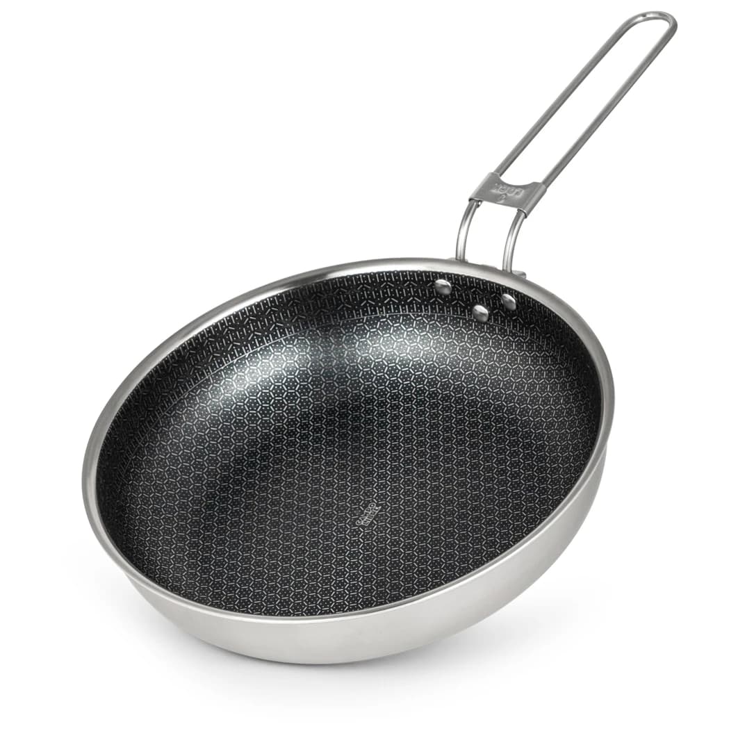 Тиган Campo libre Enzo Campingpfanne Skillet - Silver Matt