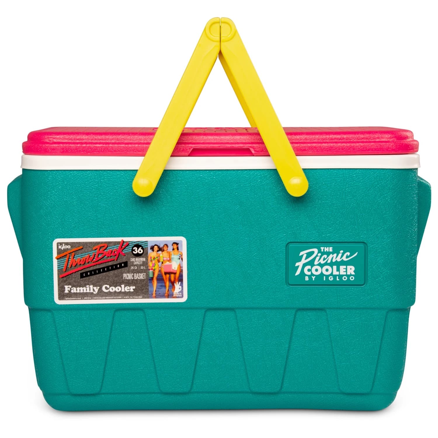 Хладилна кутия/чанта Igloo Retro Picnic Basket 25 Coolbox - Jade