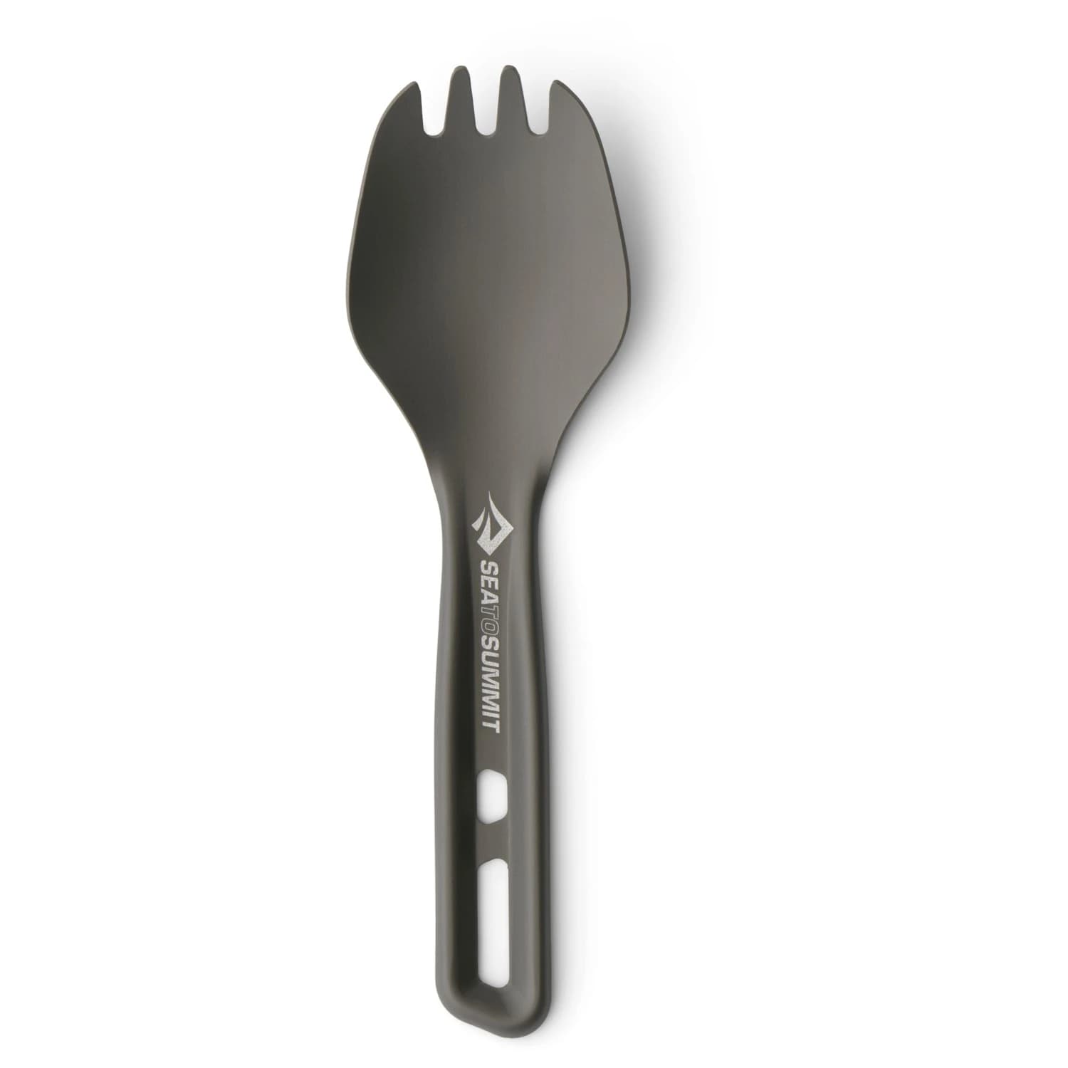 Комбиниран прибор (спорк/клечки) Sea to summit Frontier Ultralight Spork Short Handle Cutlery - Aluminium Hard Anodised Grey