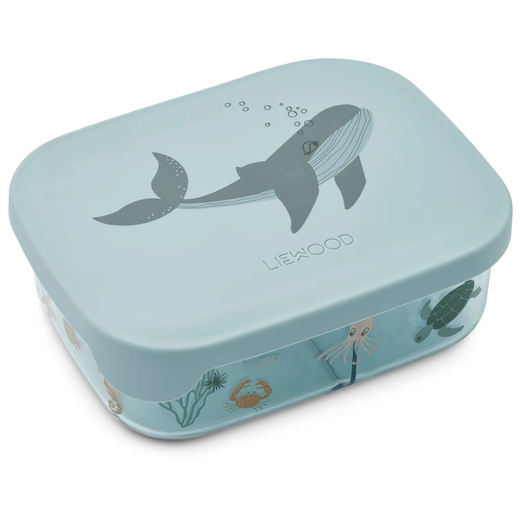 Детски контейнер за храна Liewood Kid's Arthur Tritan Lunchbox Food storage - Sea Creature / Sandy