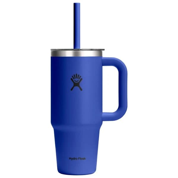 Чаша Hydro Flask Travel Tumbler Clear Lid Insulated mug - Capri Blue