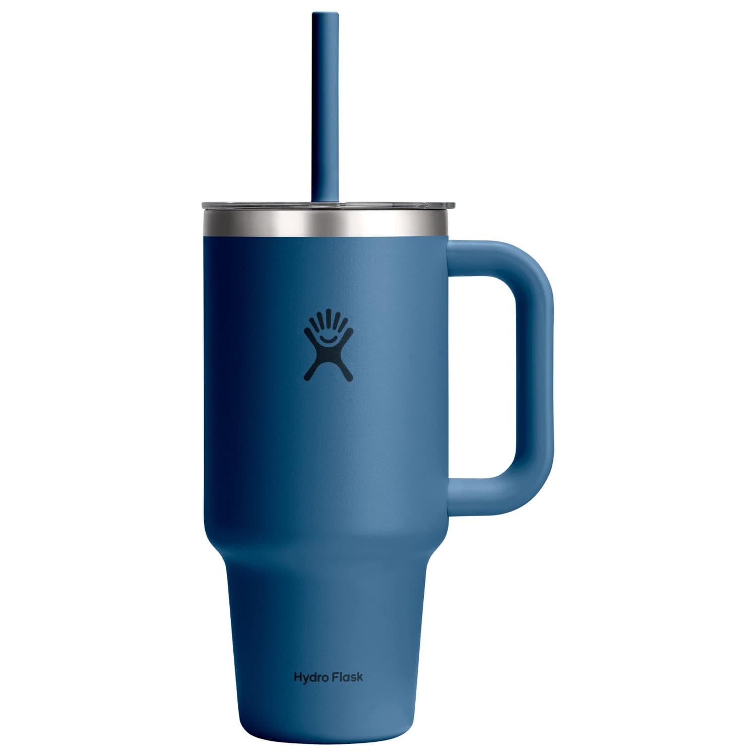 Чаша Hydro Flask Travel Tumbler Clear Lid Insulated mug - Harbor Blue